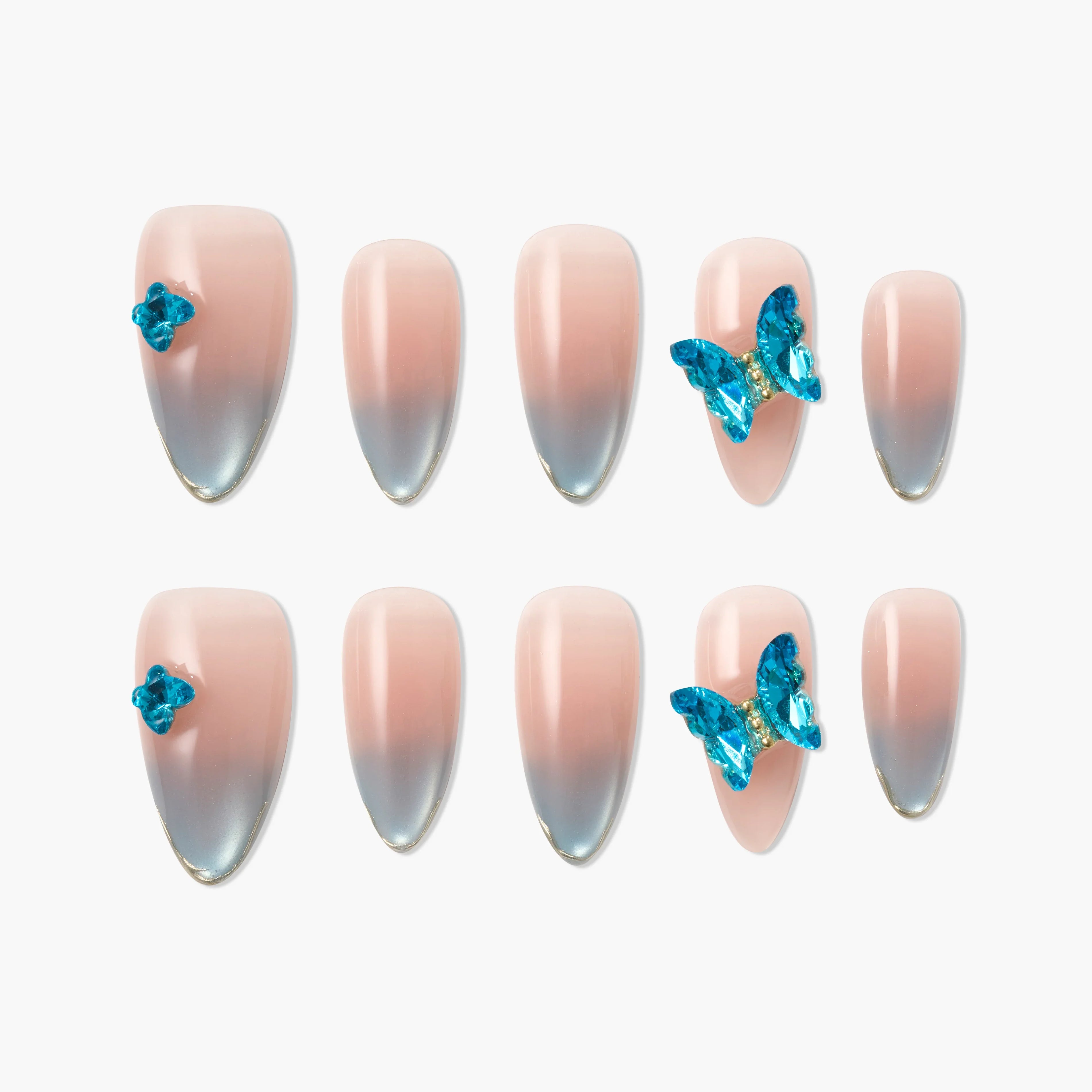 Azure Butterfly Veil