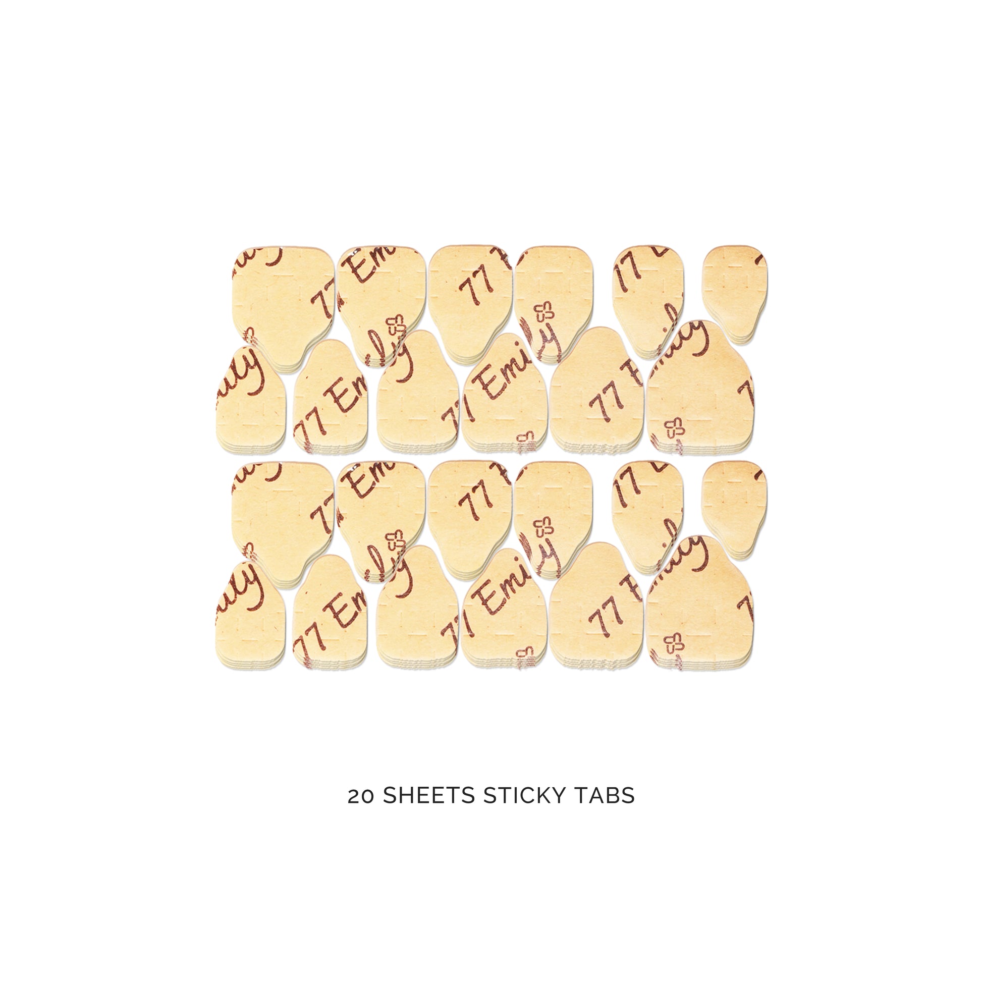 Emily’s 20 Sheets Jelly Glue Tabs for Press-On Nails Emily’s Nail