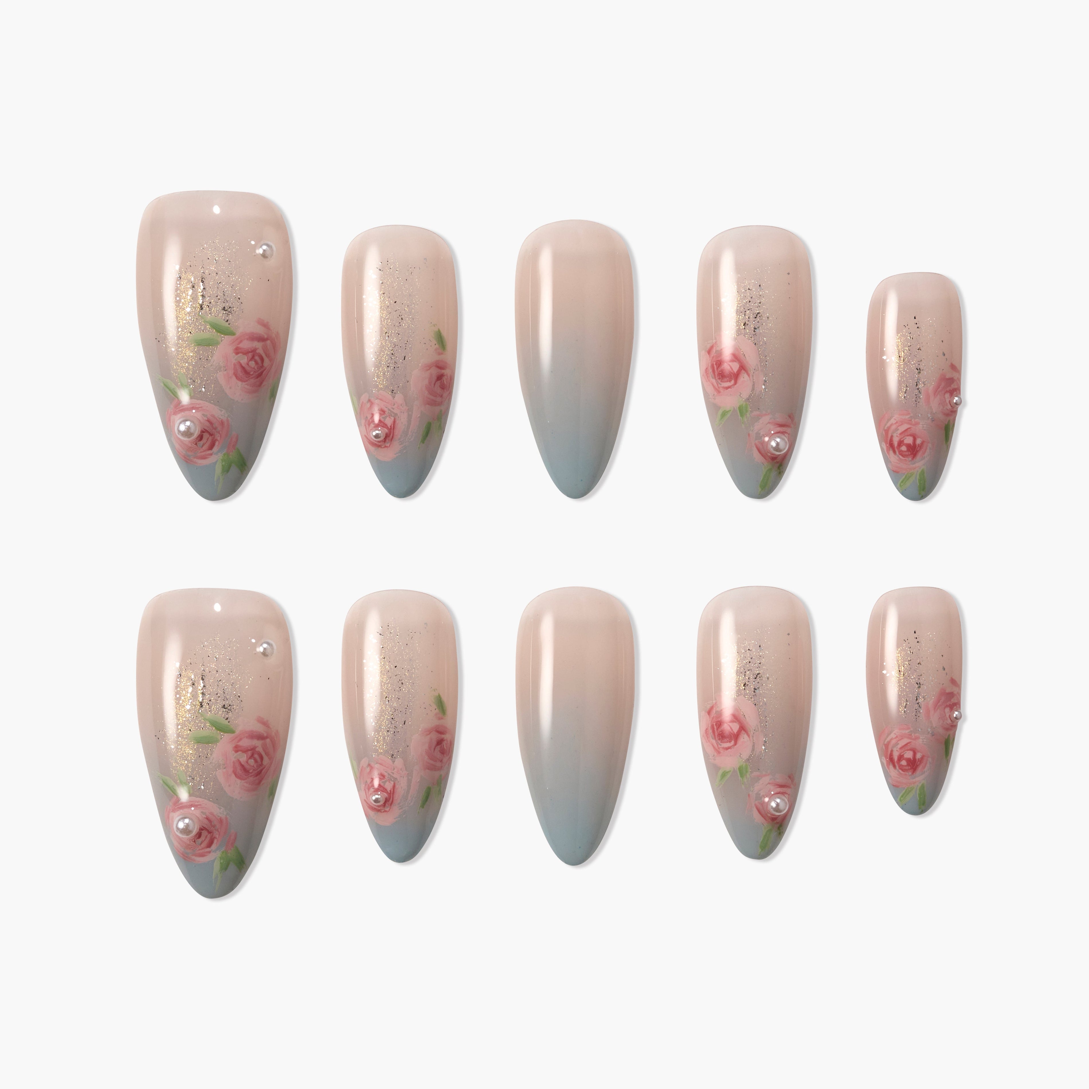 Whisper Rose Emily’s Nail