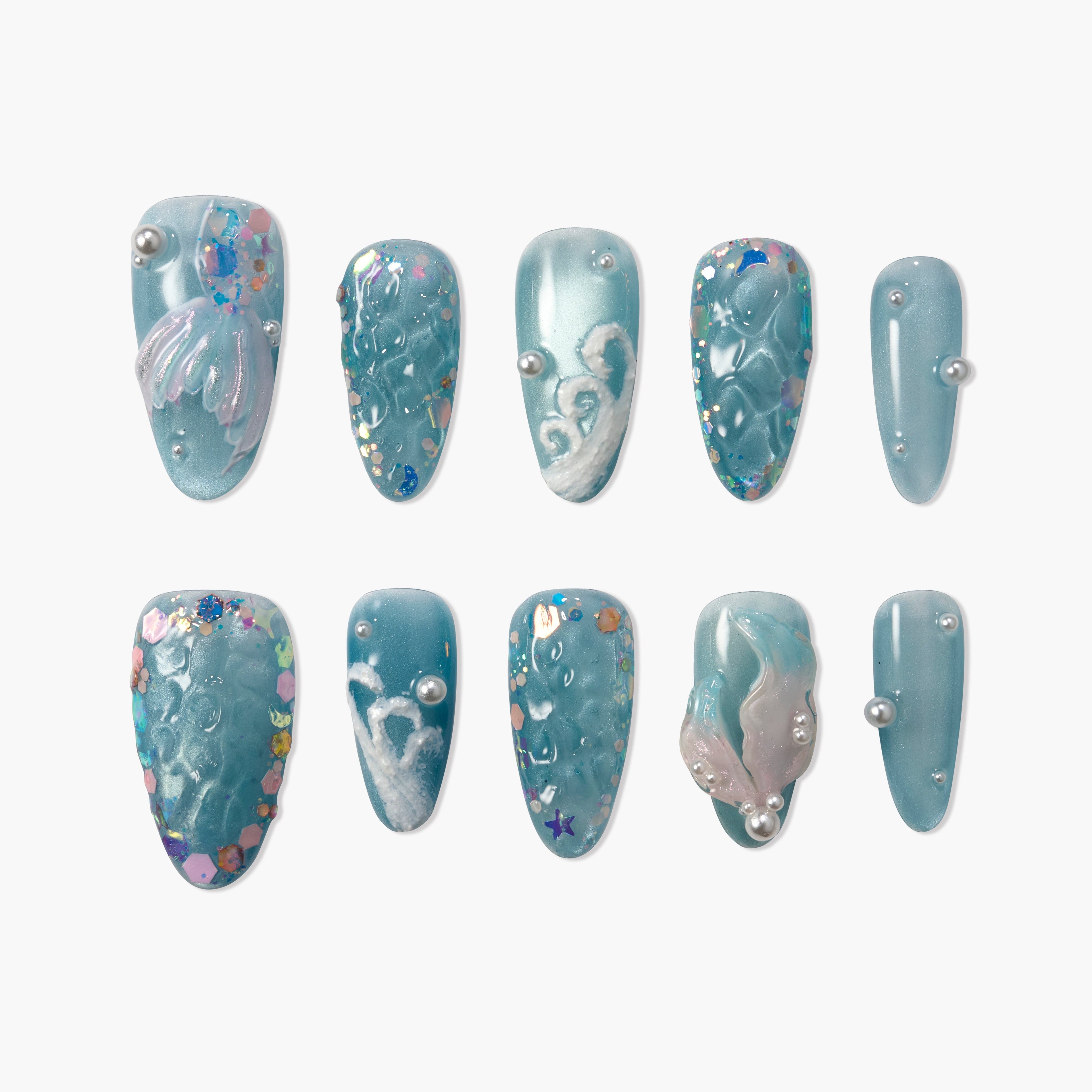 Ocean Bubble Tide Emily’s Nail