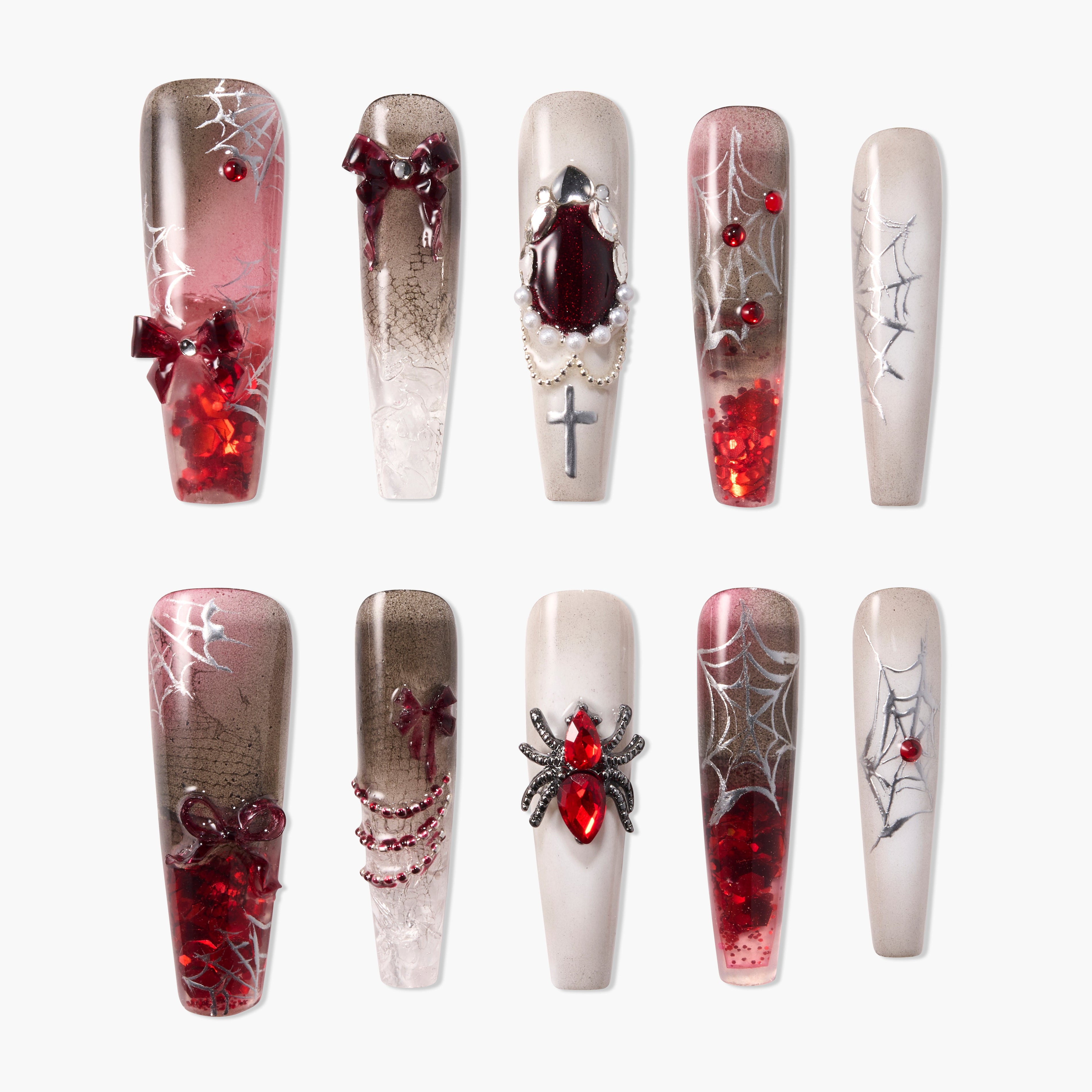 Crimson Web Enchantress Emily’s Nail