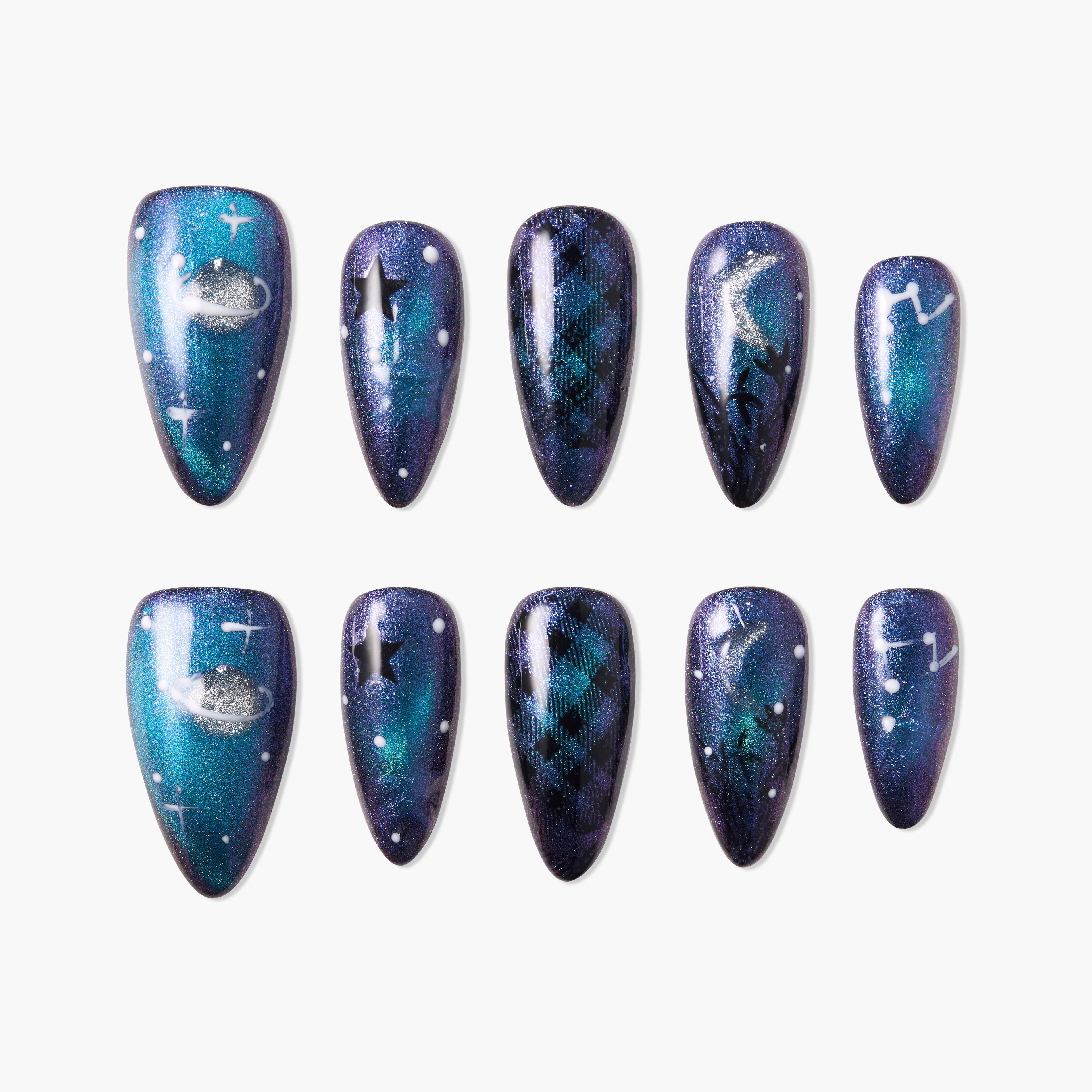 Galaxy Twilight Constellation Emily’s Nail