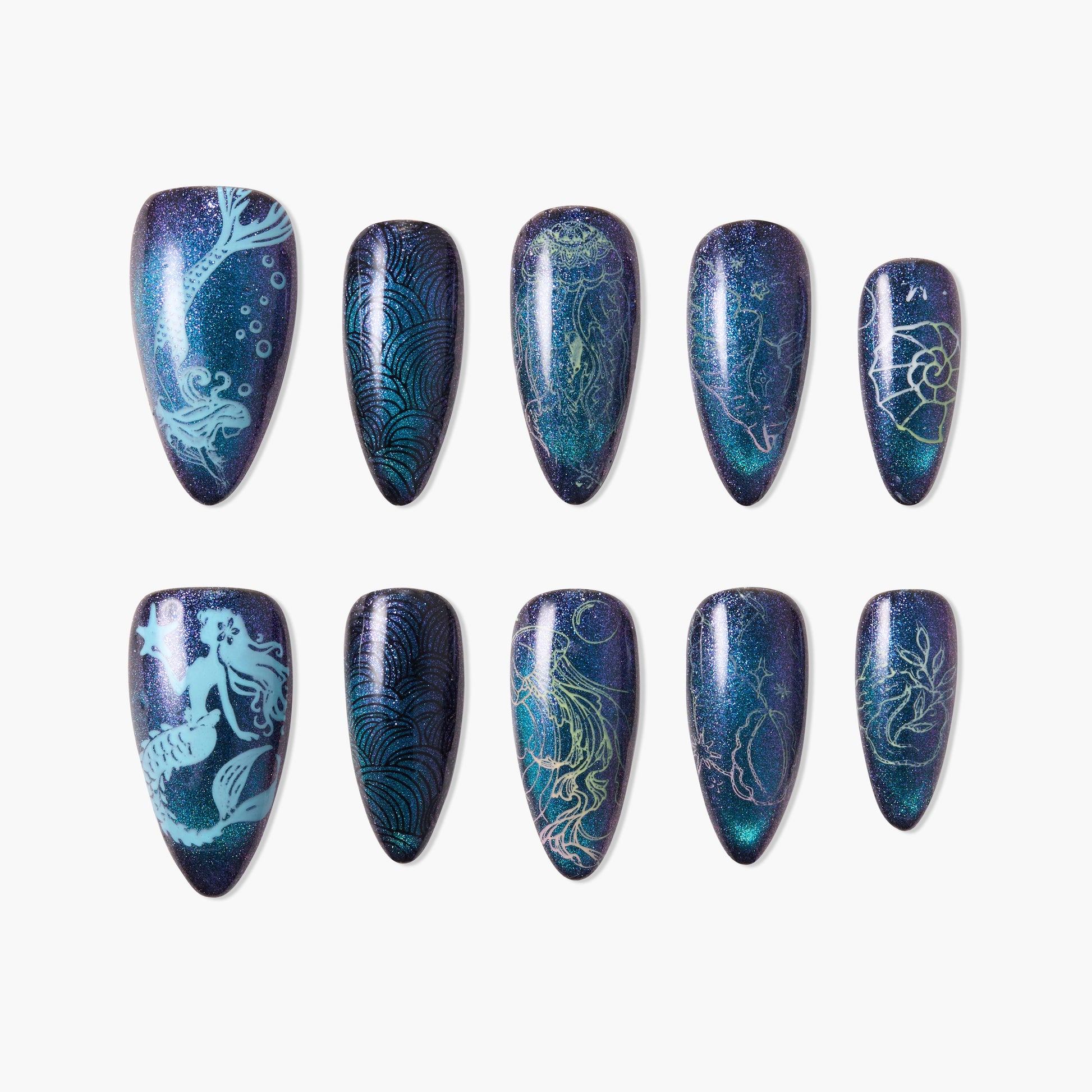 Sea Whisper Mermaid Emily’s Nail