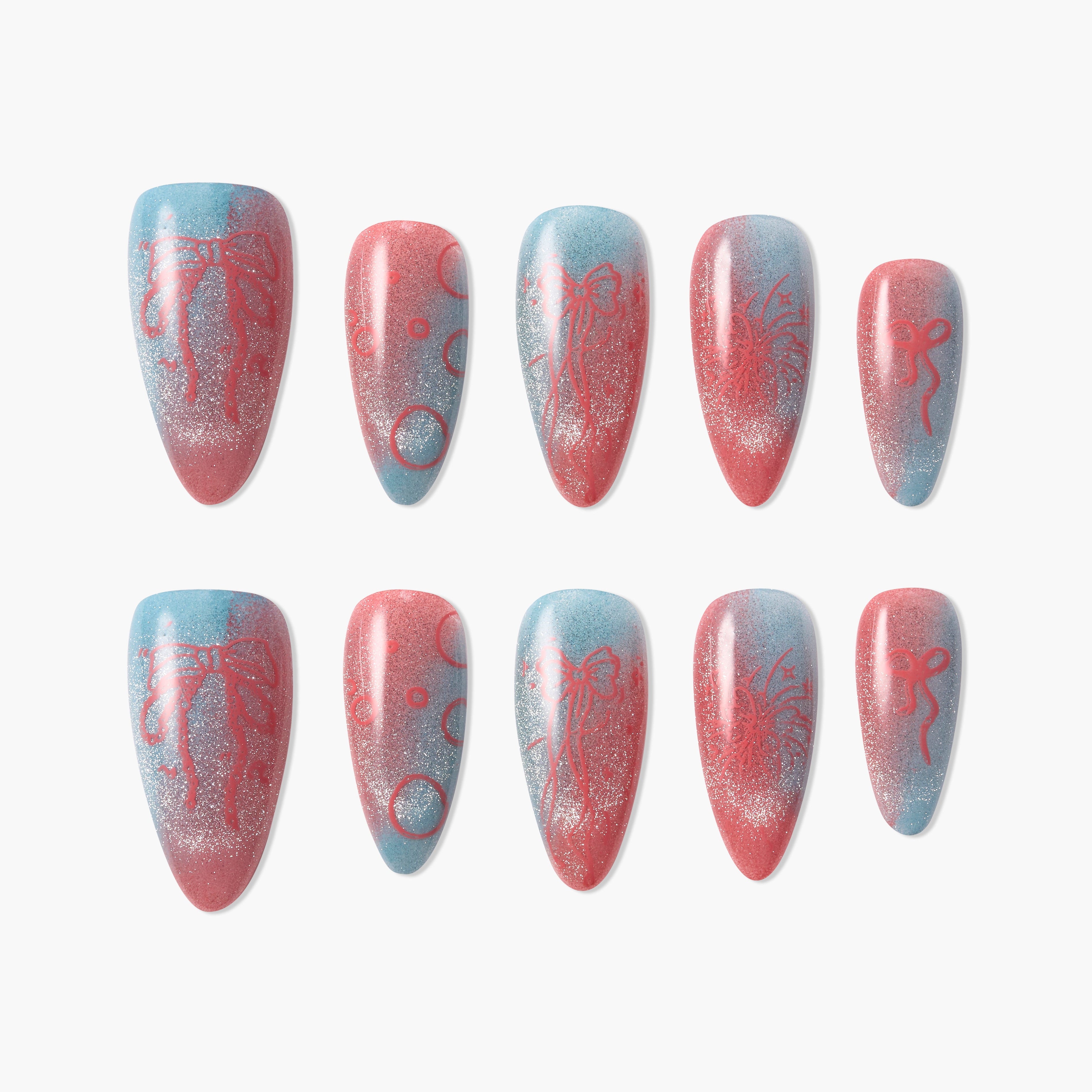 Twilight Ribbon Glow Emily’s Nail