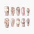Cute Pet Pink Crystal Emily's Nail