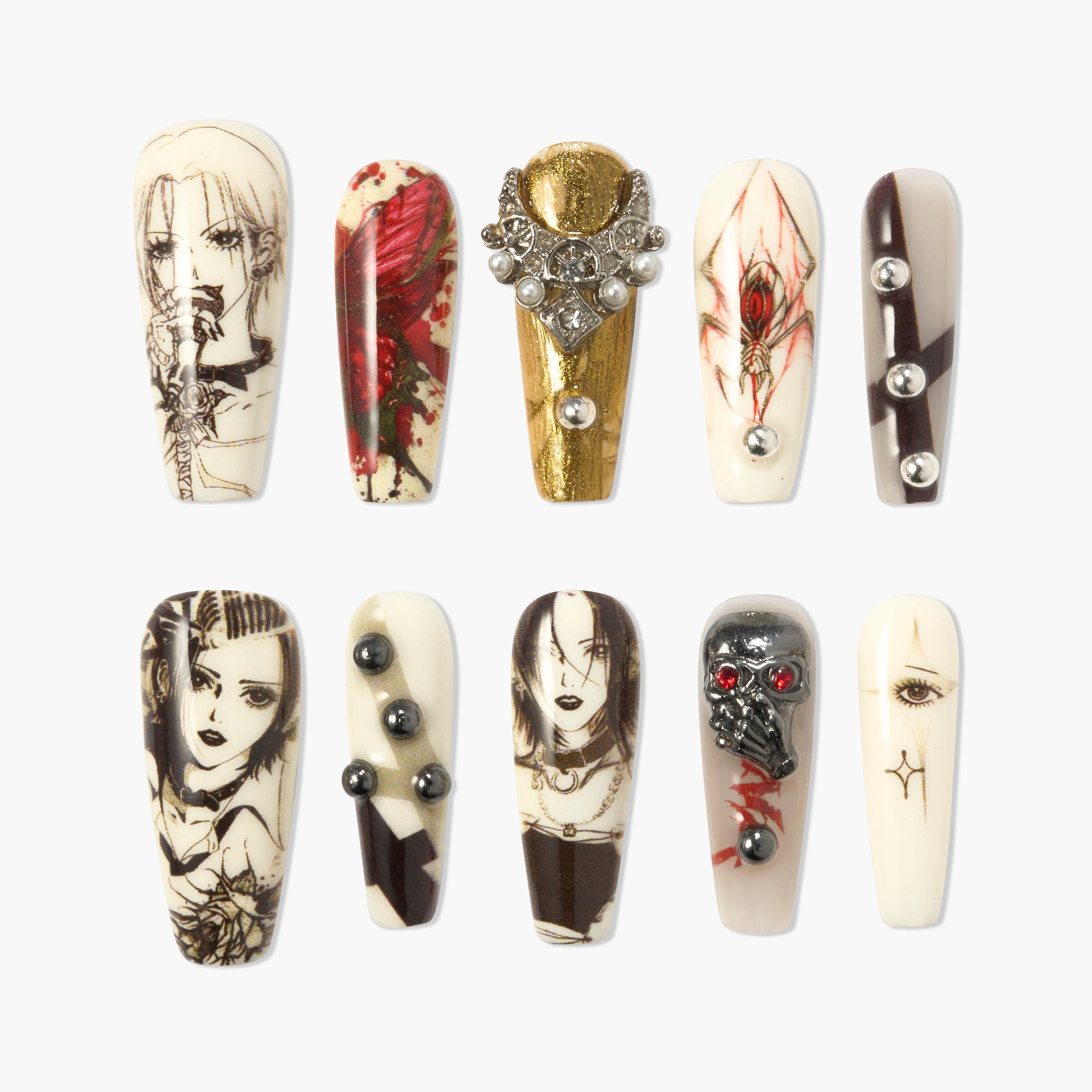 NANA Gothic Noir Series Emily’s Nail