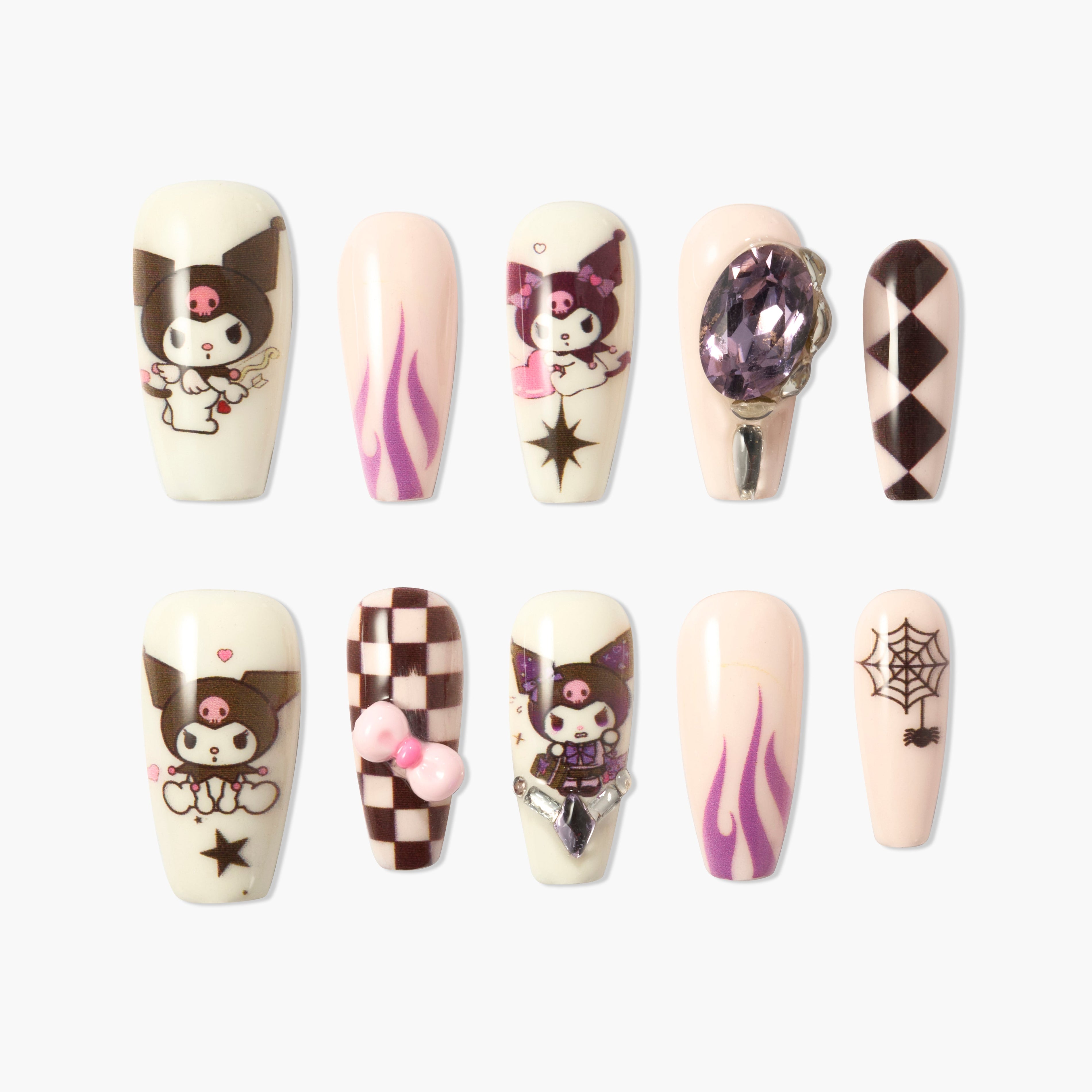 Kuromi Emily’s Nail