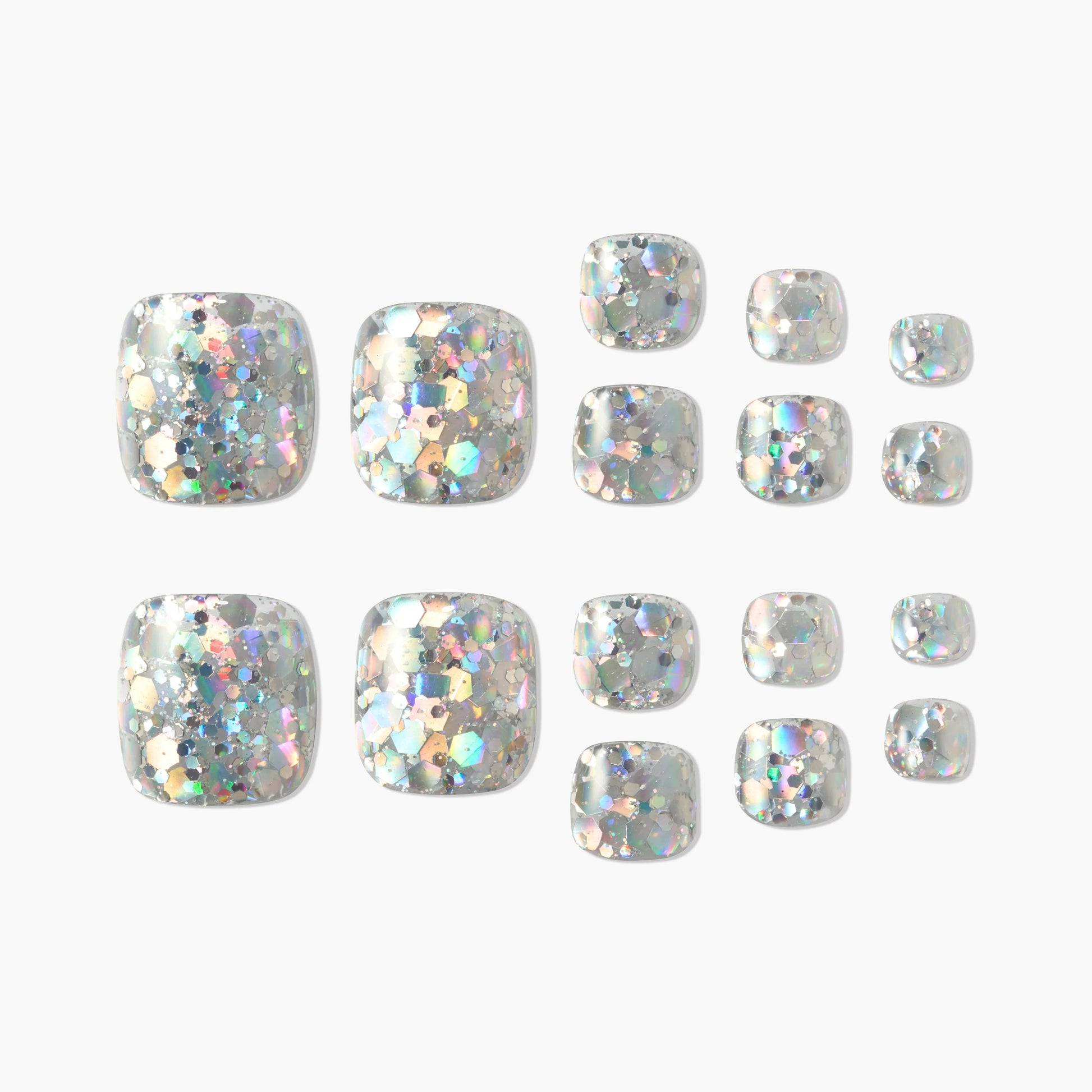 Holographic Sparkle Toes（副本） Emily’s Nail