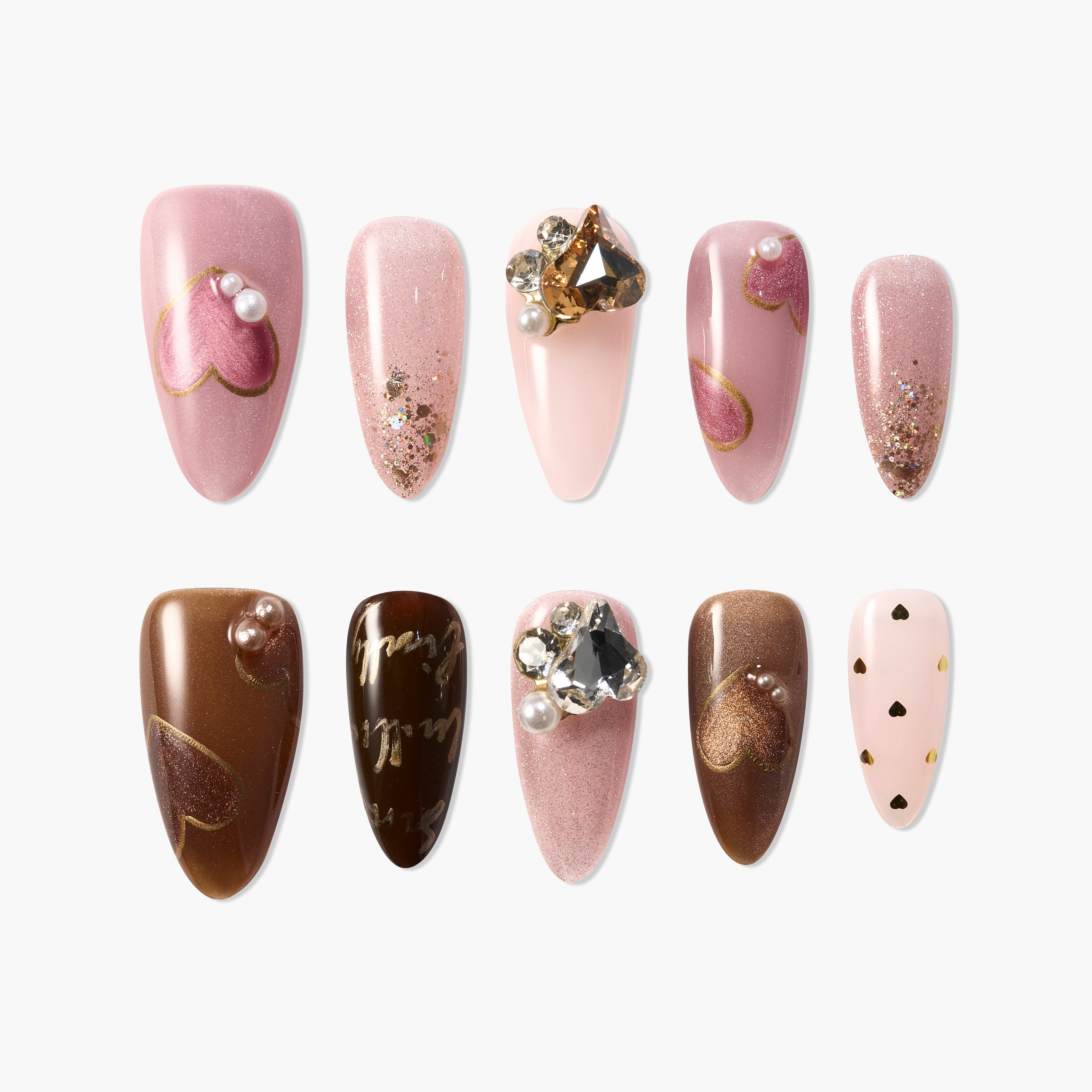 Sweet Mocha Love Emily’s Nail