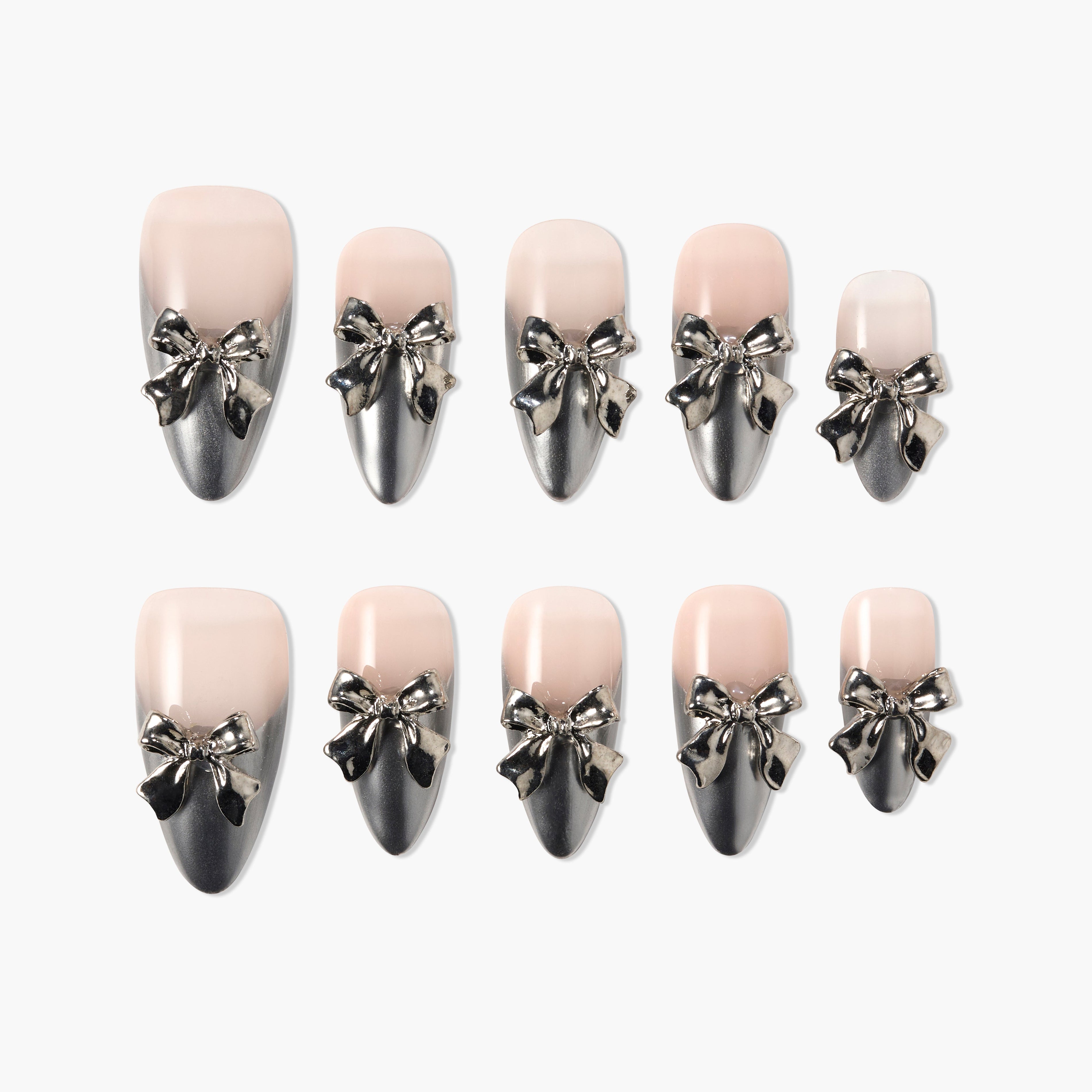 Midnight Bow Emily’s Nail