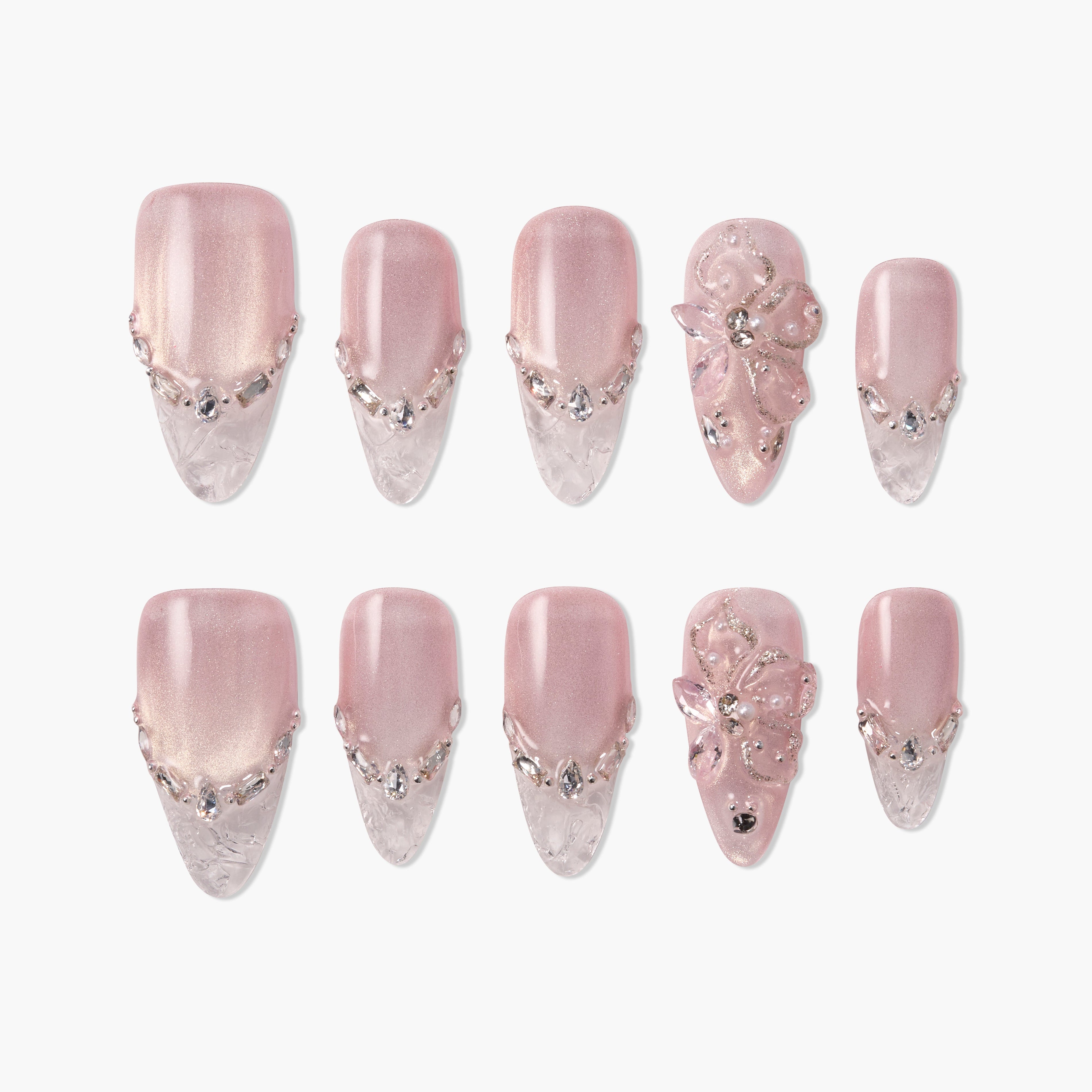 Crystal Blossom Elegance Emily’s Nail