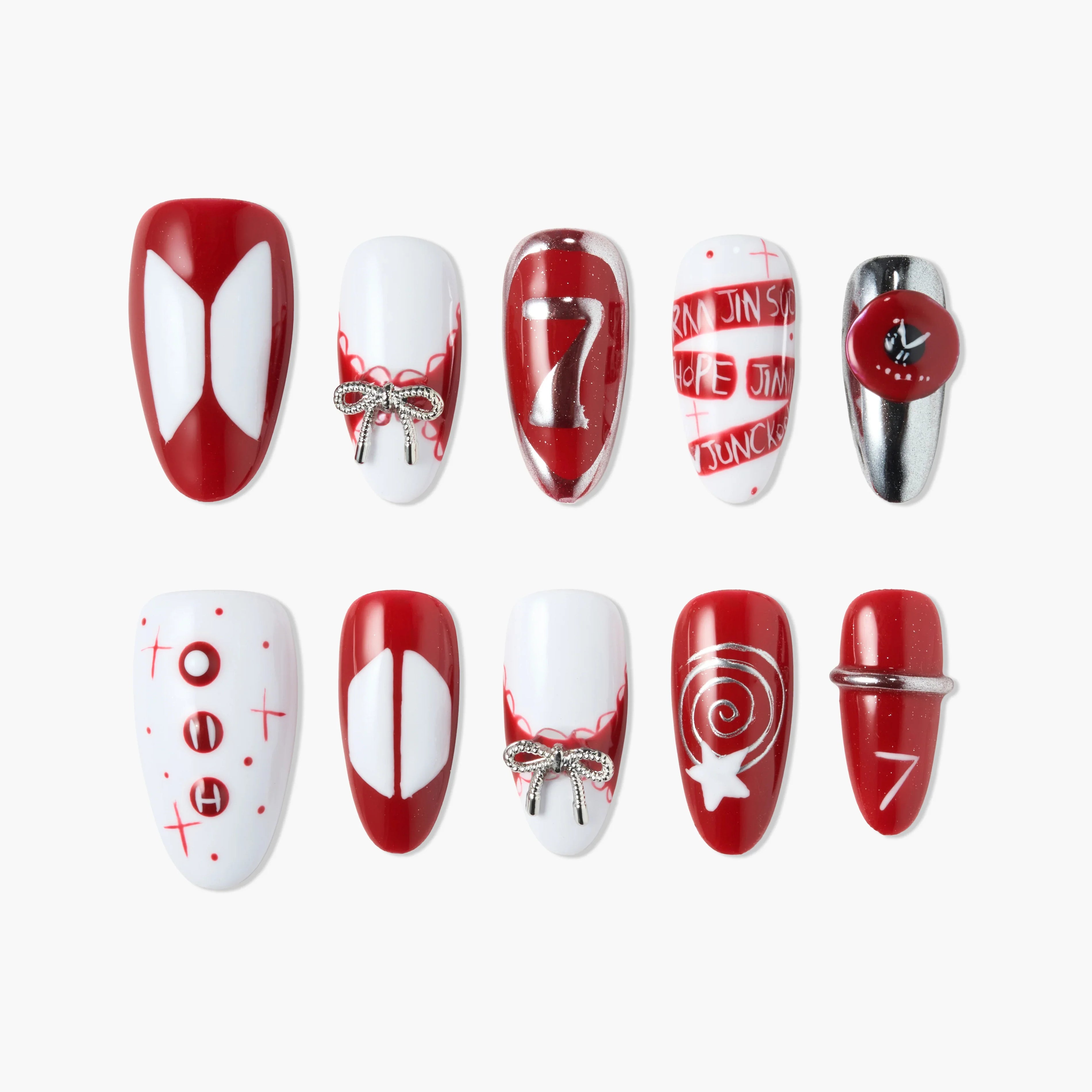 BTS 7 Members Red Edition