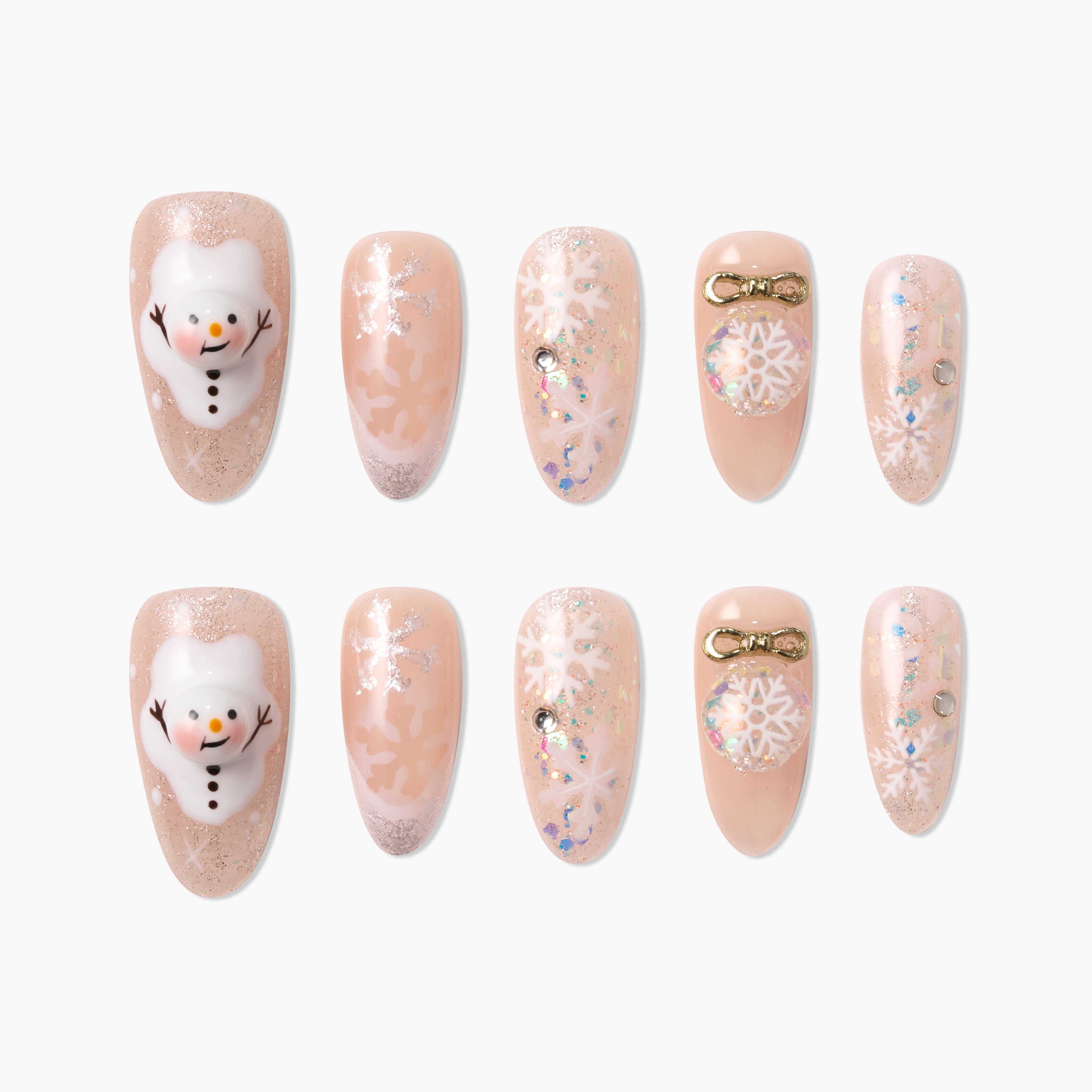 Blush Snowman Whisper