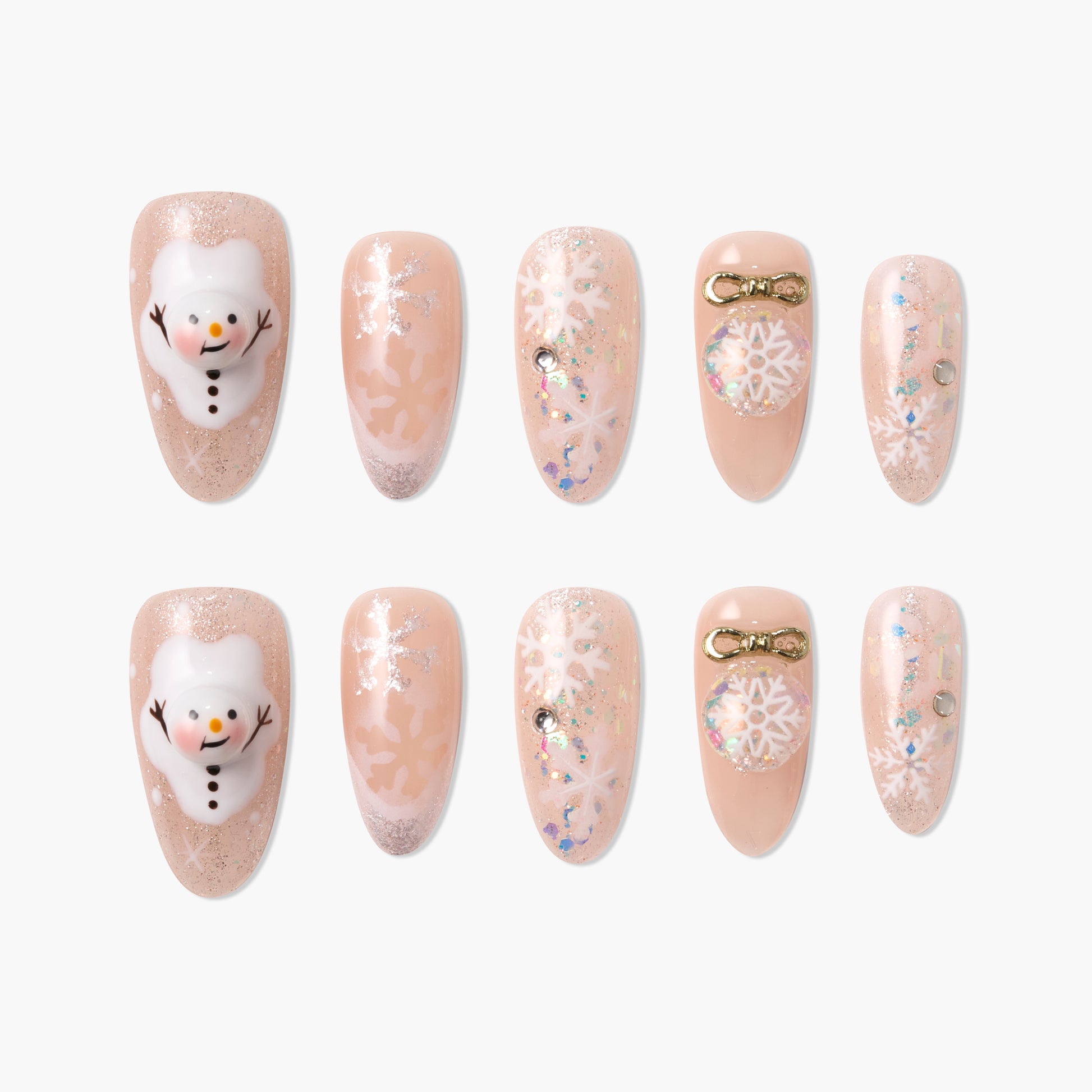 Blush Snowman Whisper