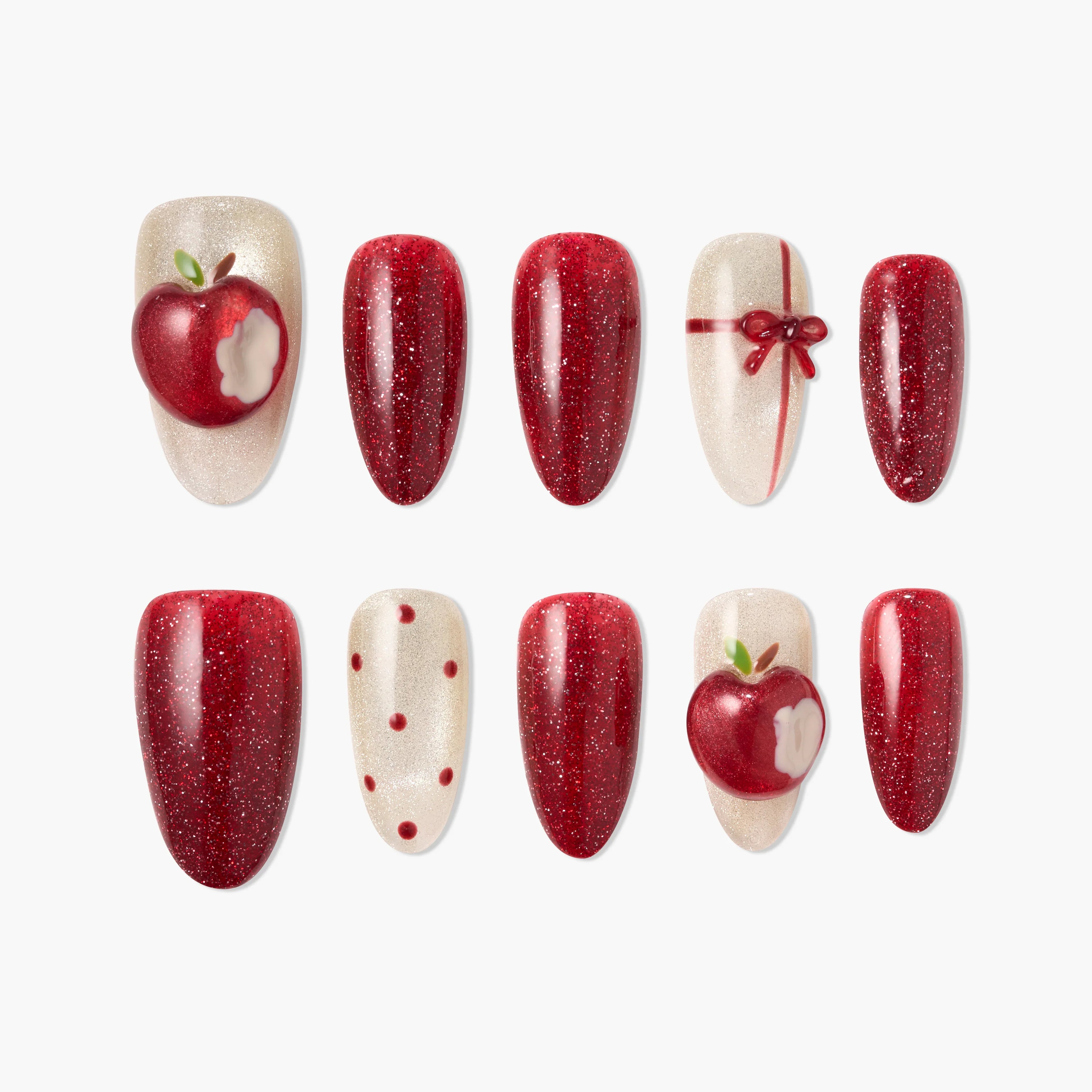 Scarlet Snow Apple (Almond)