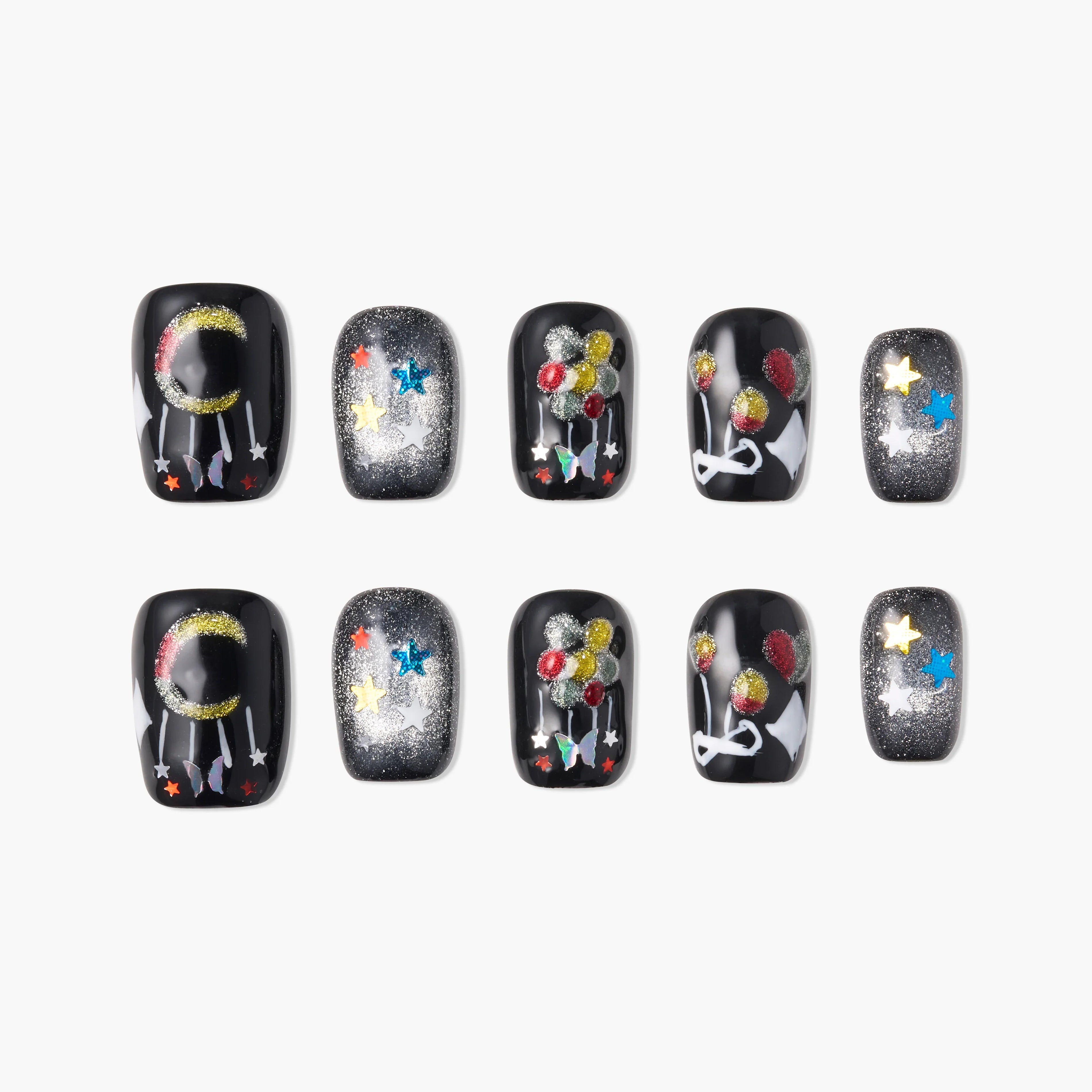 Starlit Night Balloons (Square)