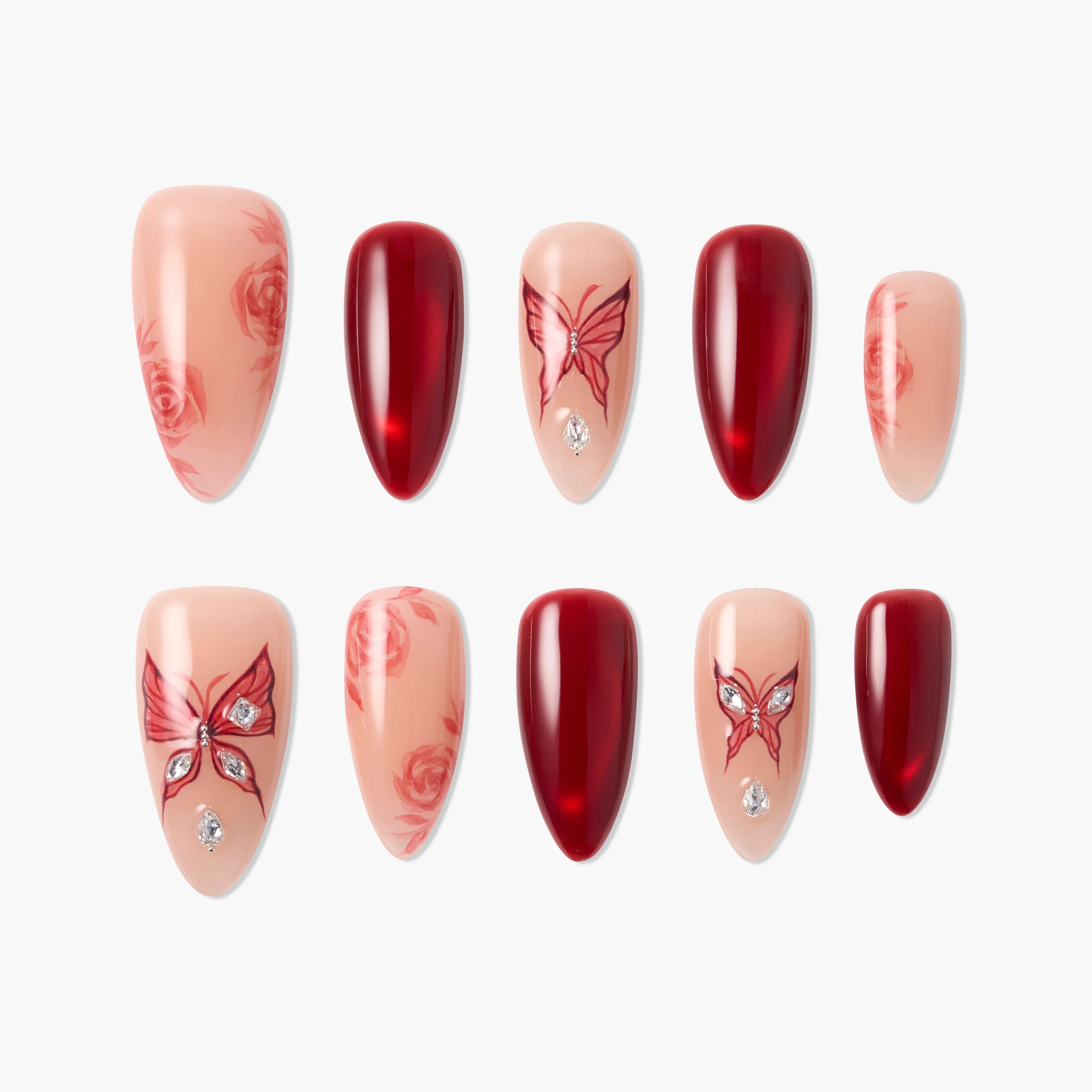 Crimson Rose Butterfly