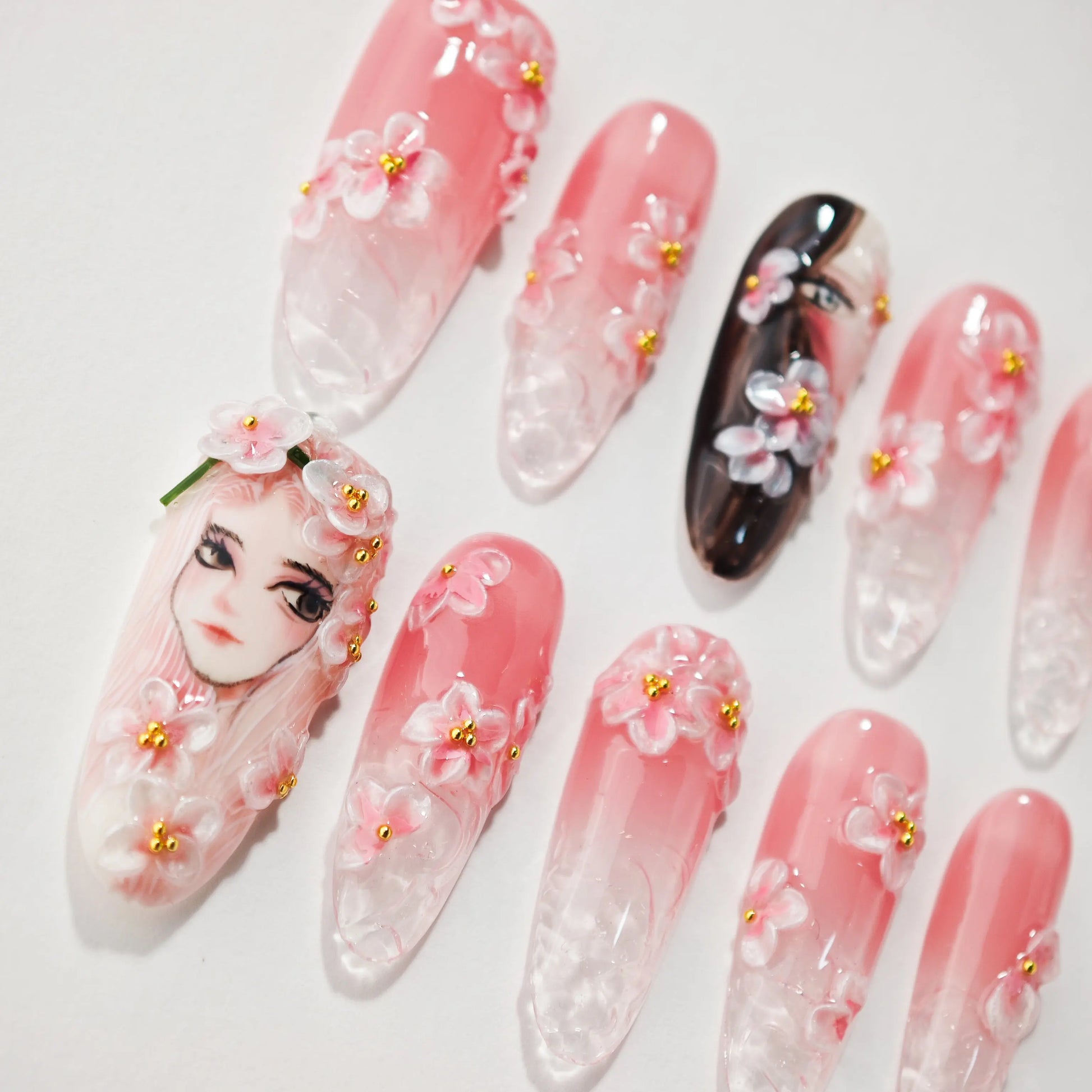 Floral Dream Girl Emily’s Nail