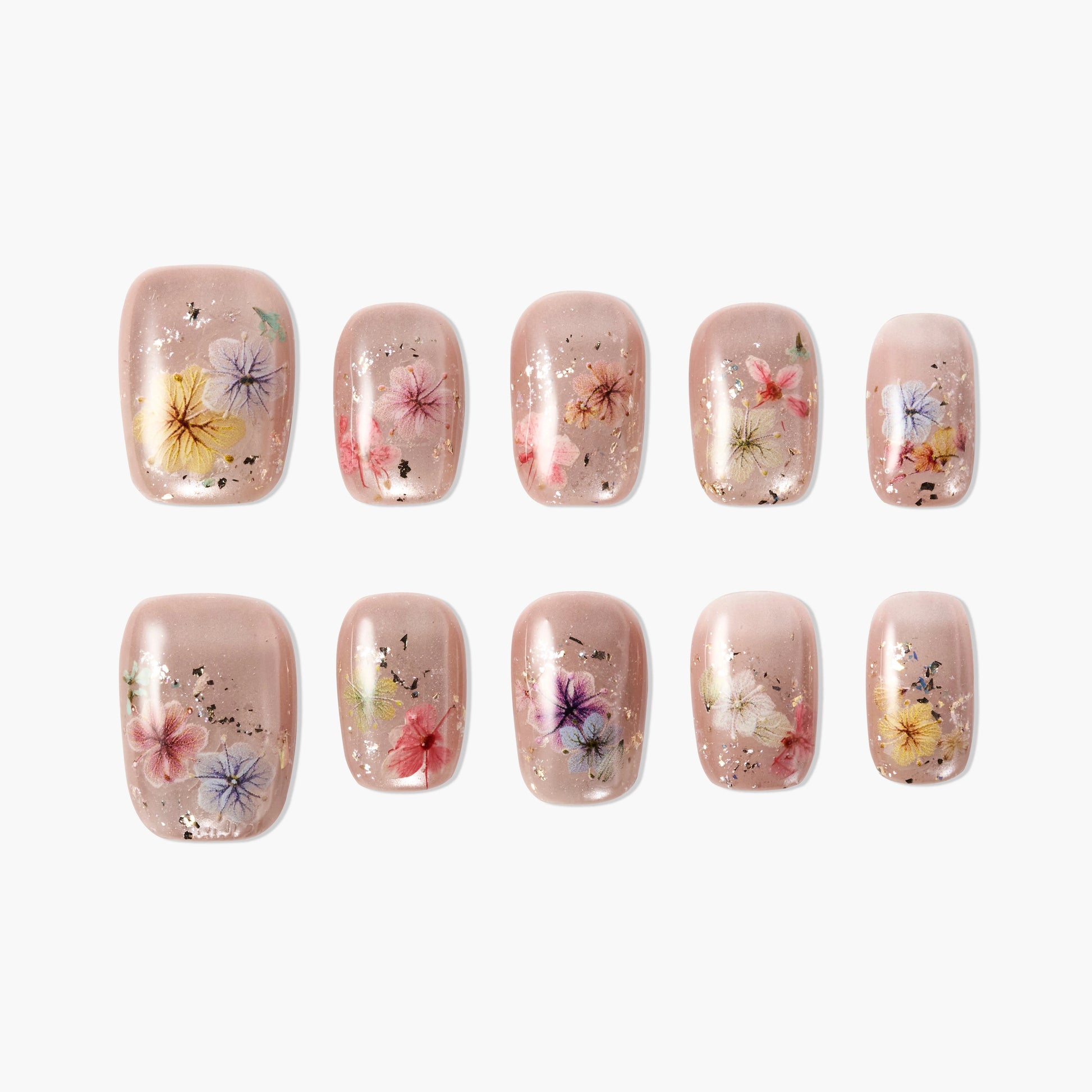 Floral Essence (Square) Emily’s Nail