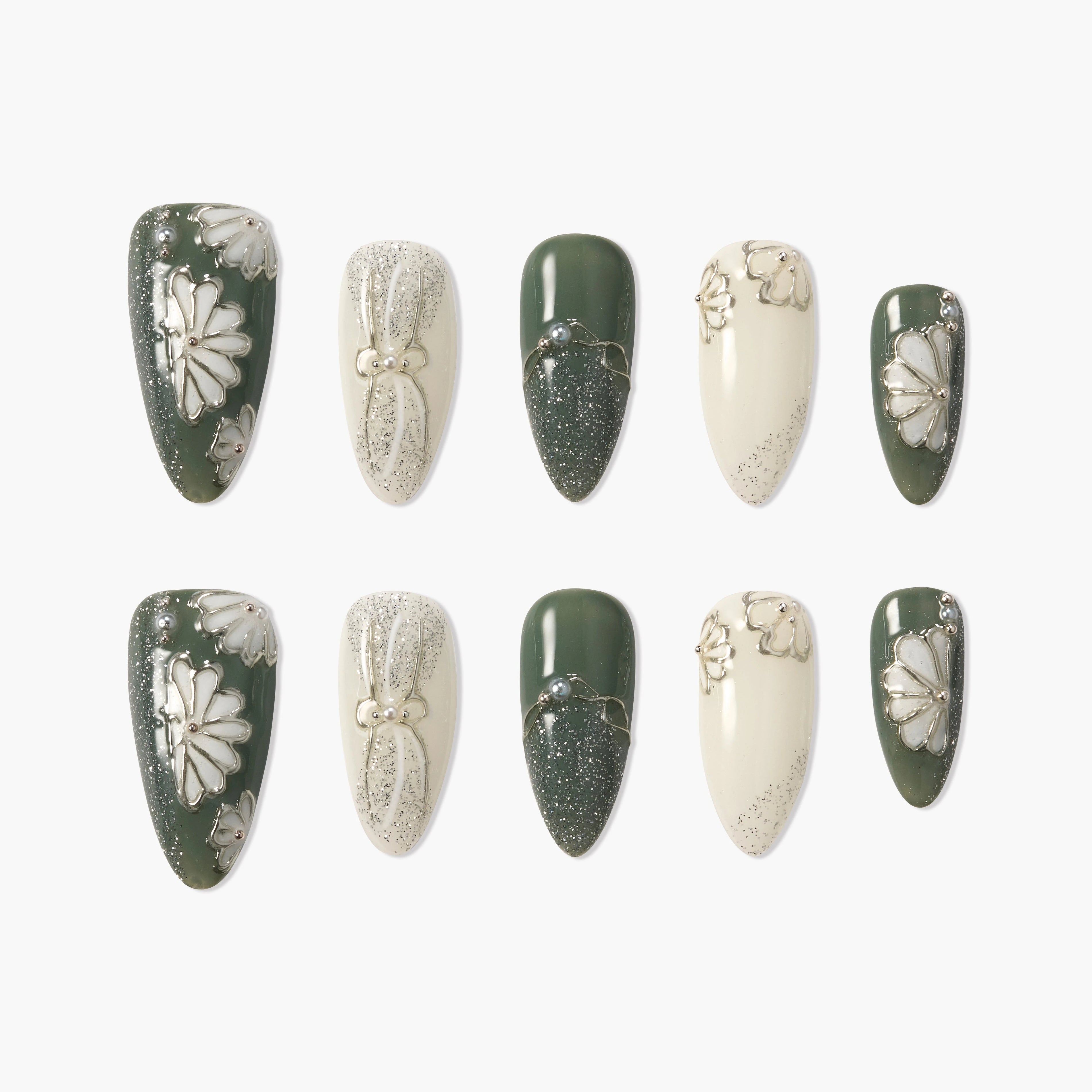 Forest Bloom Elegance Emily’s Nail