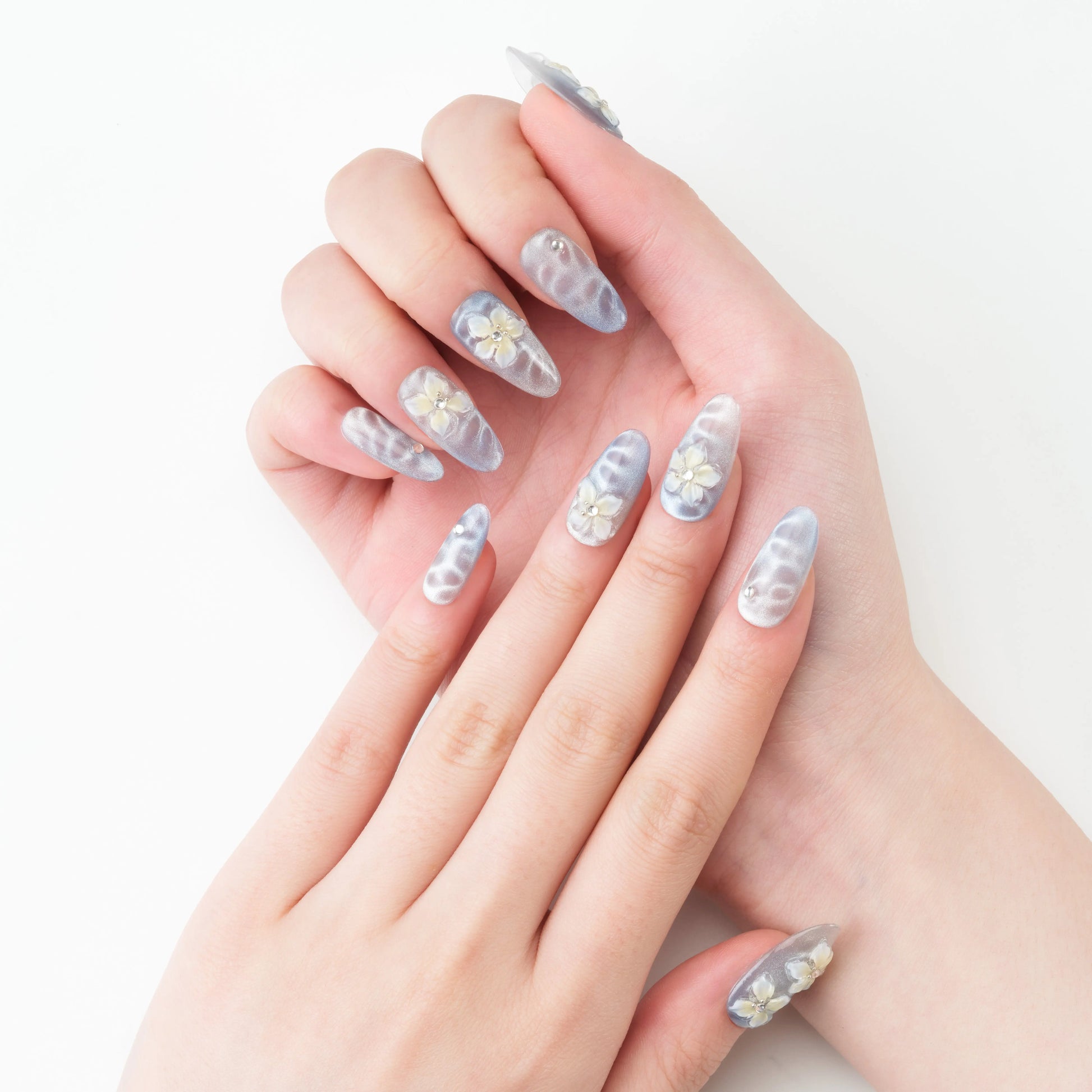 Frosted Bloom Emily's Nail