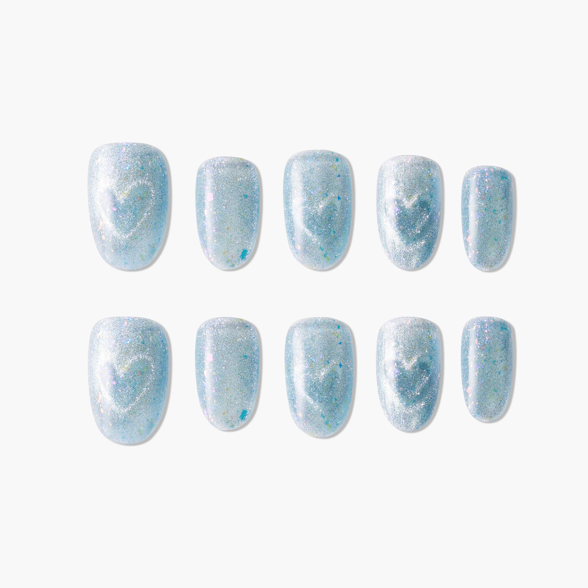 Frosted Heart Emily’s Nail