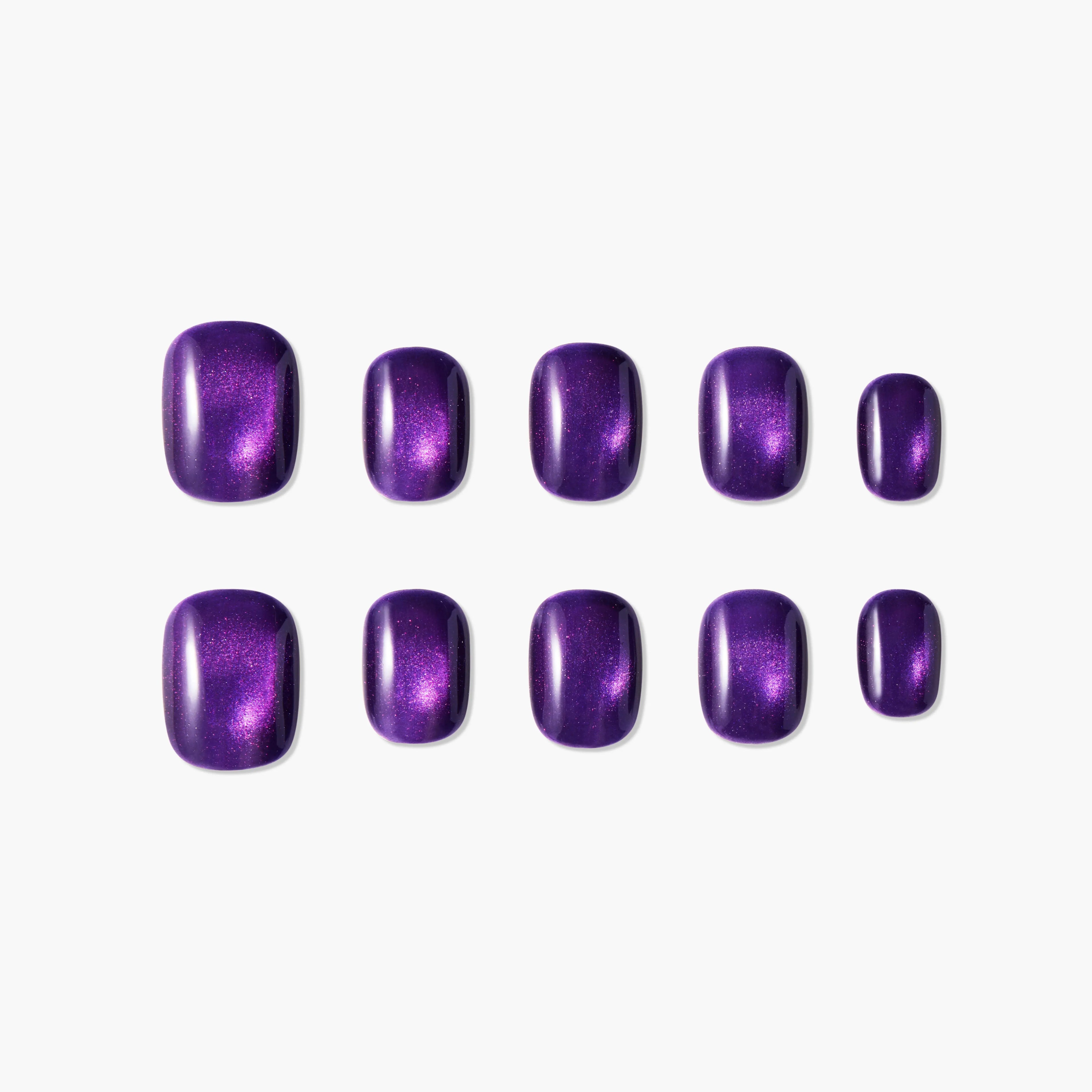 Galaxy Purple Radiance Emily's Nail