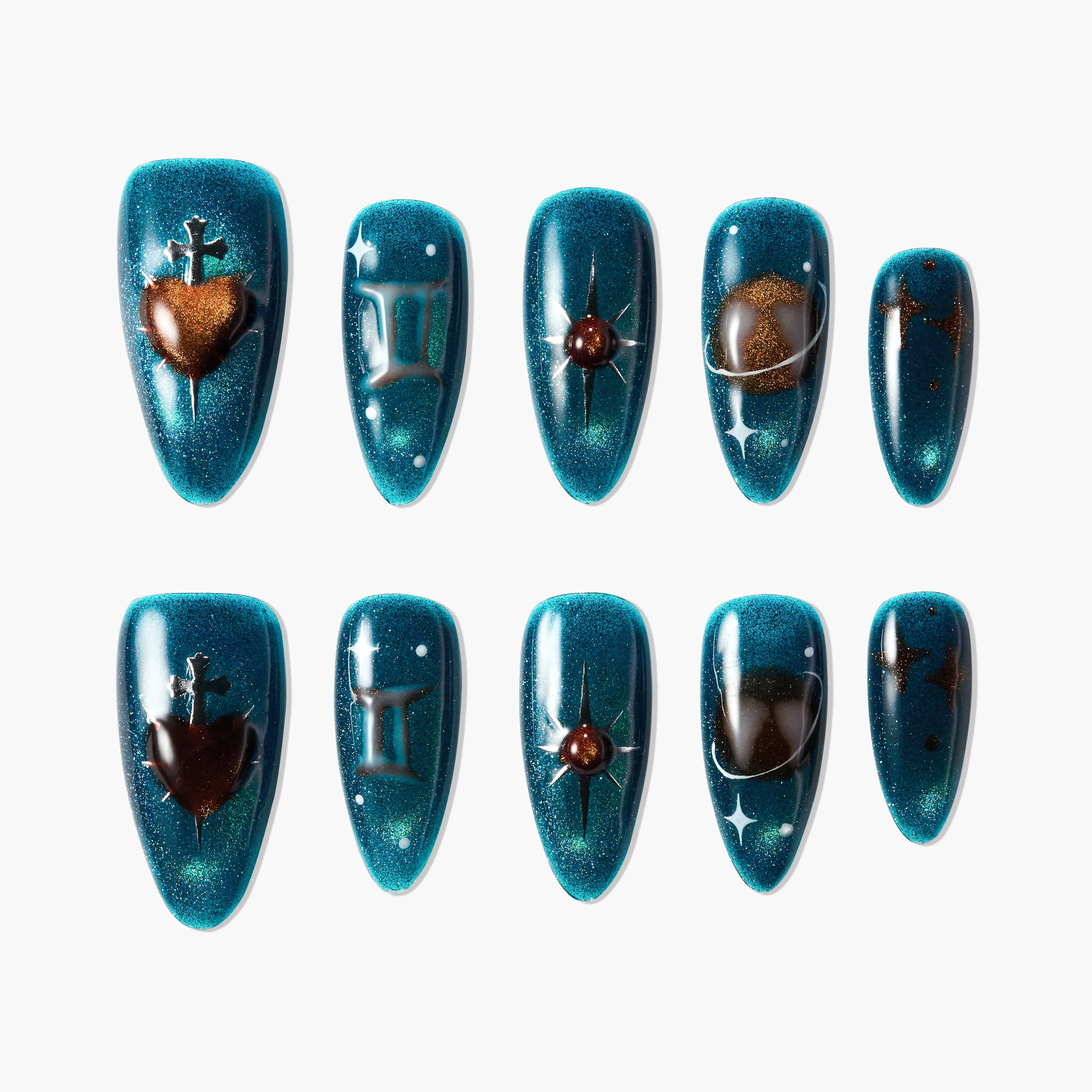 Gemini Cat-Eye Emily’s Nail