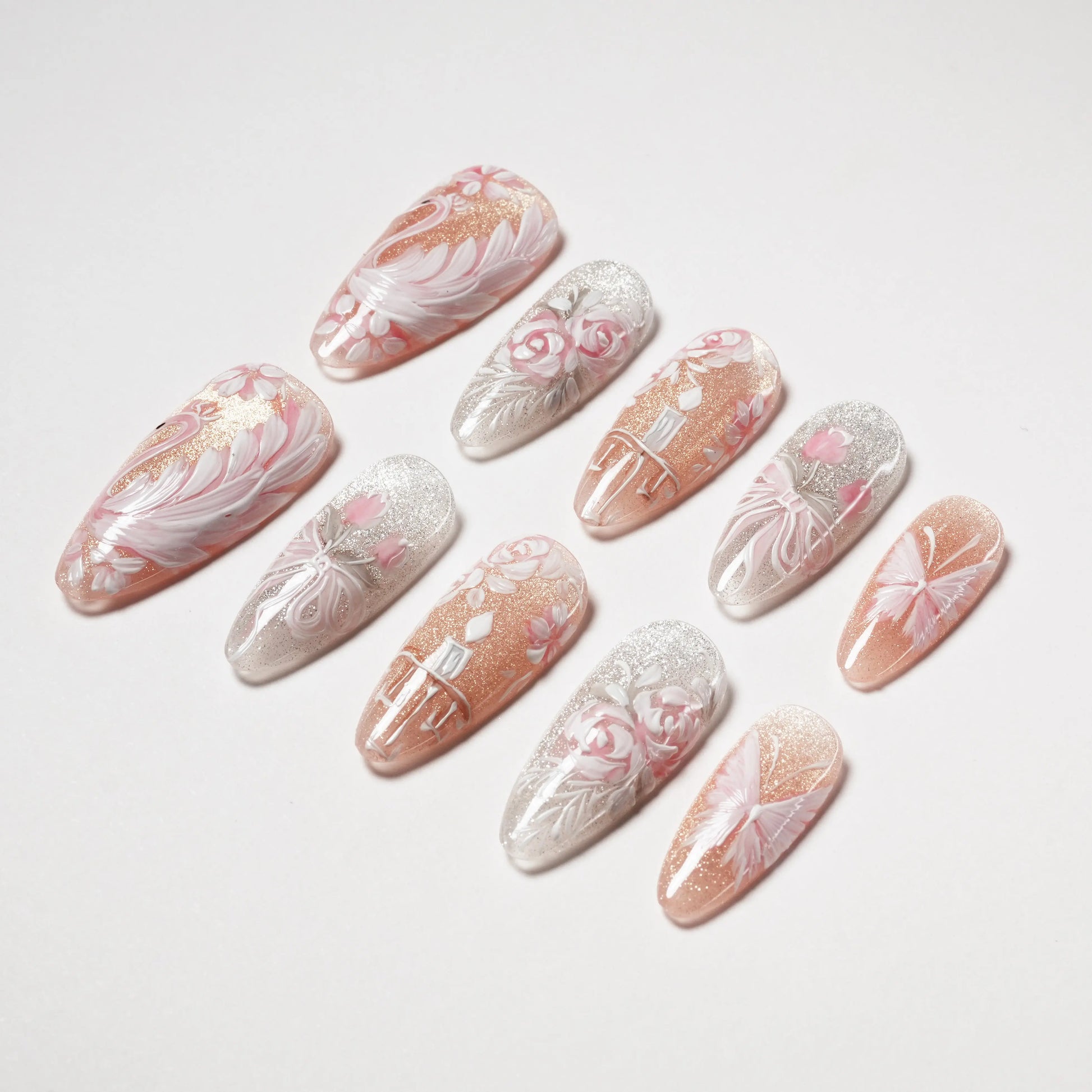 Gilded Whimsy Emily’s Nail