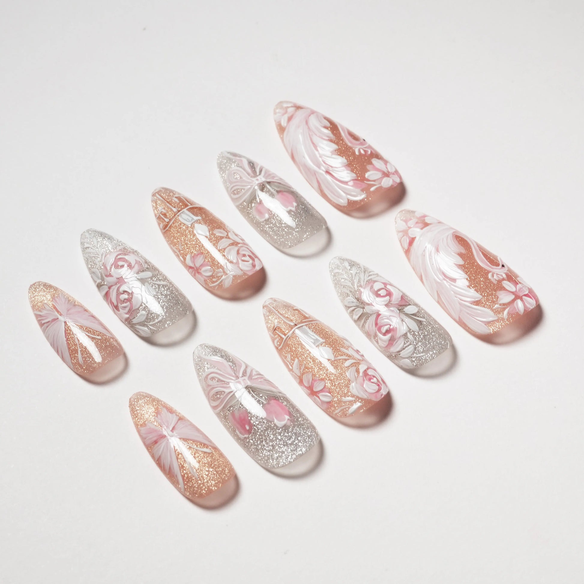 Gilded Whimsy Emily’s Nail