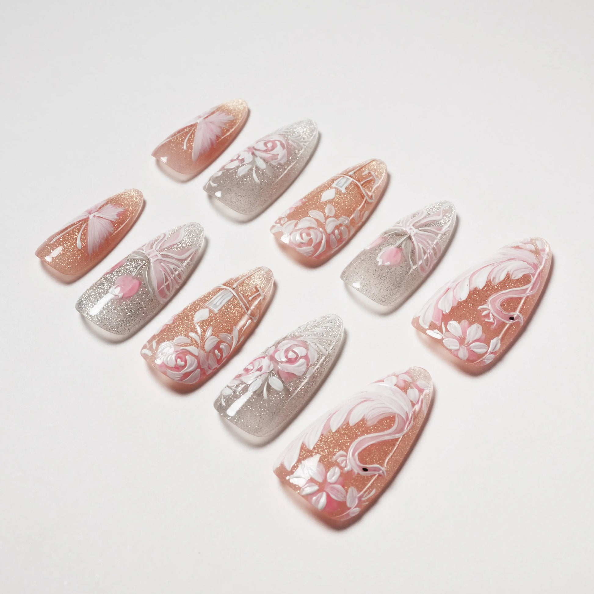 Gilded Whimsy Emily’s Nail