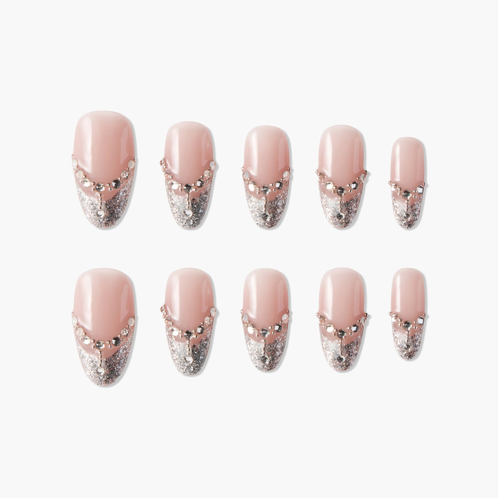 Glimmering Elegance Emily's Nail