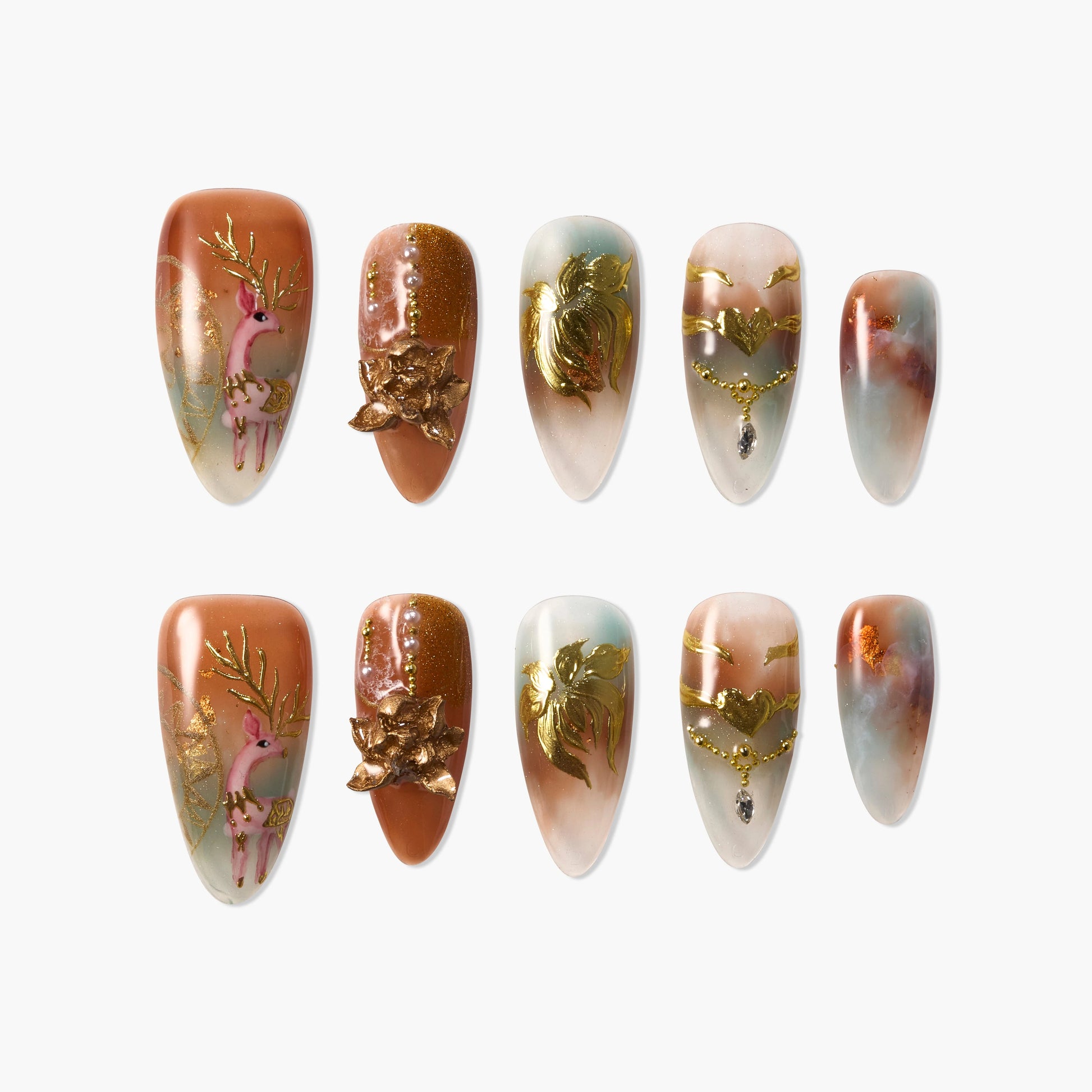 Golden Forest Deer Emily’s Nail