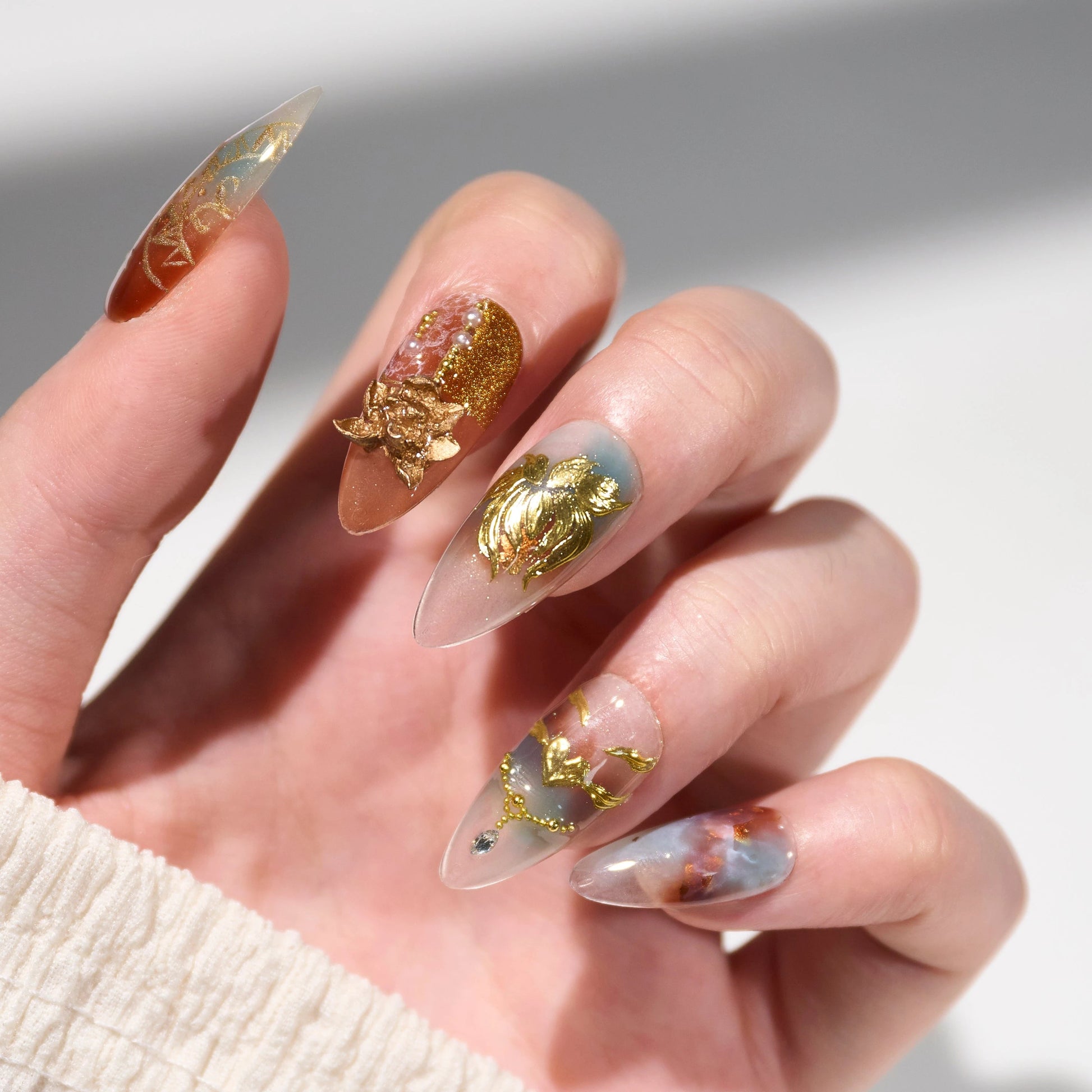 Golden Forest Deer Emily’s Nail