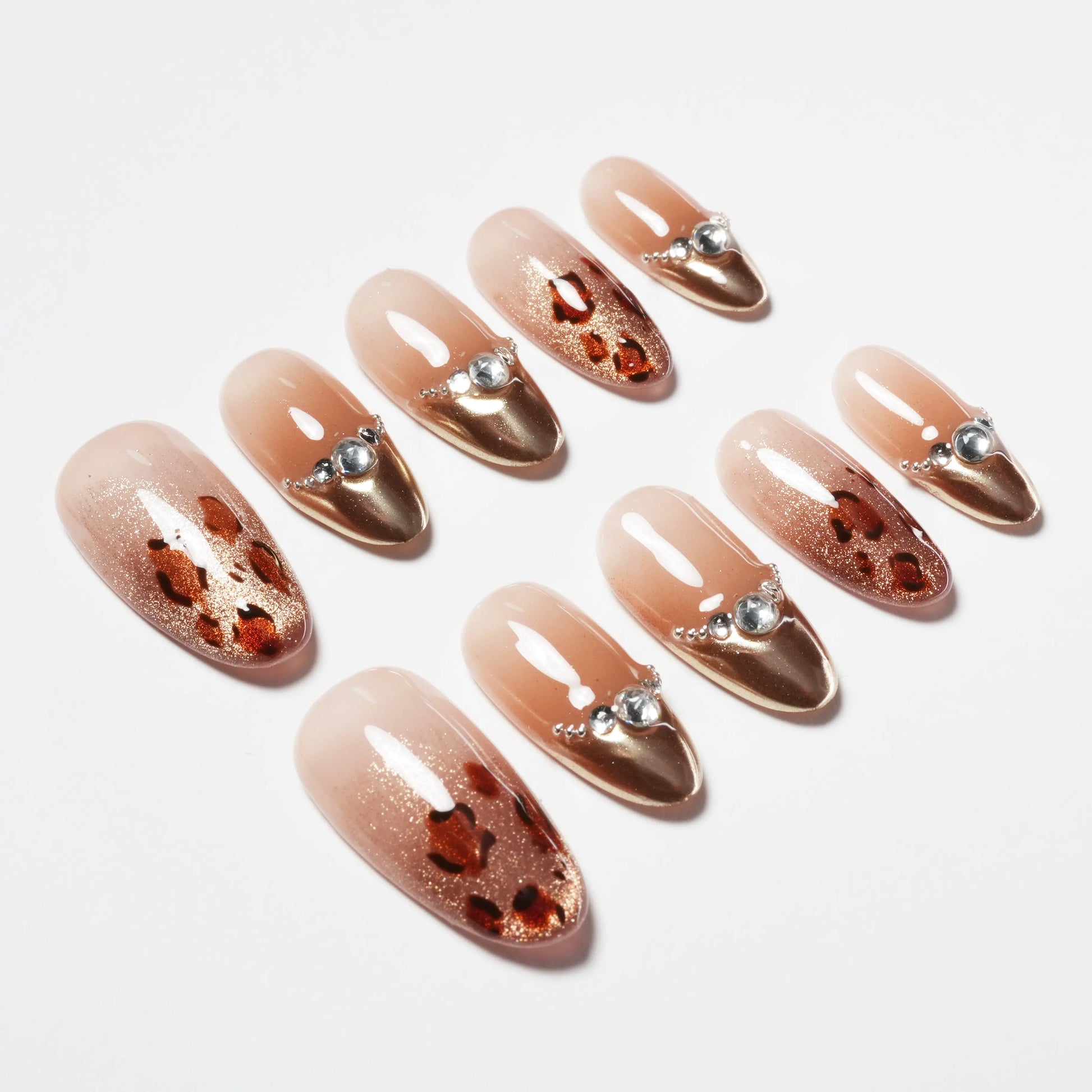 Golden Leopard Dance Emily’s Nail