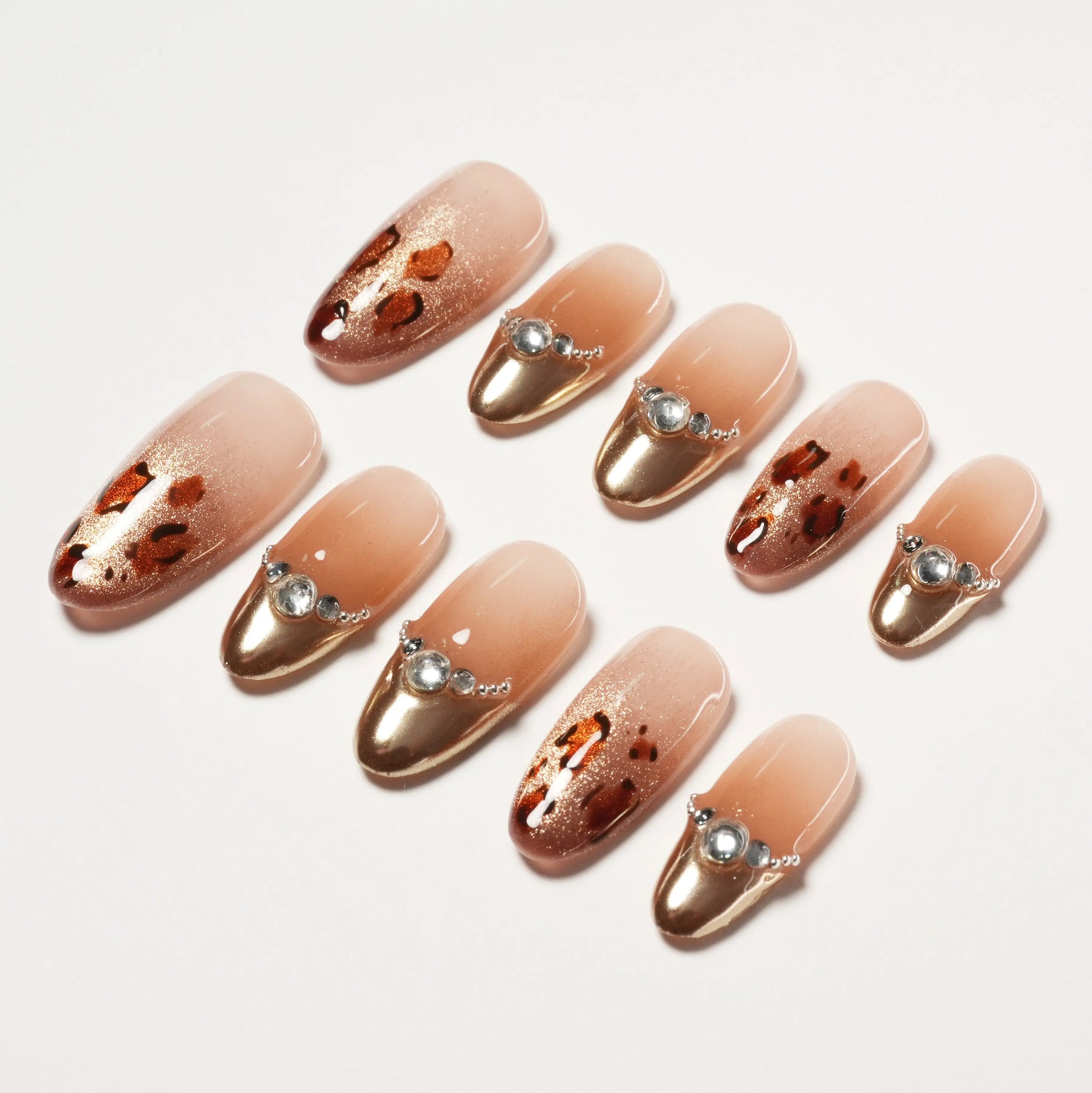 Golden Leopard Dance Emily’s Nail