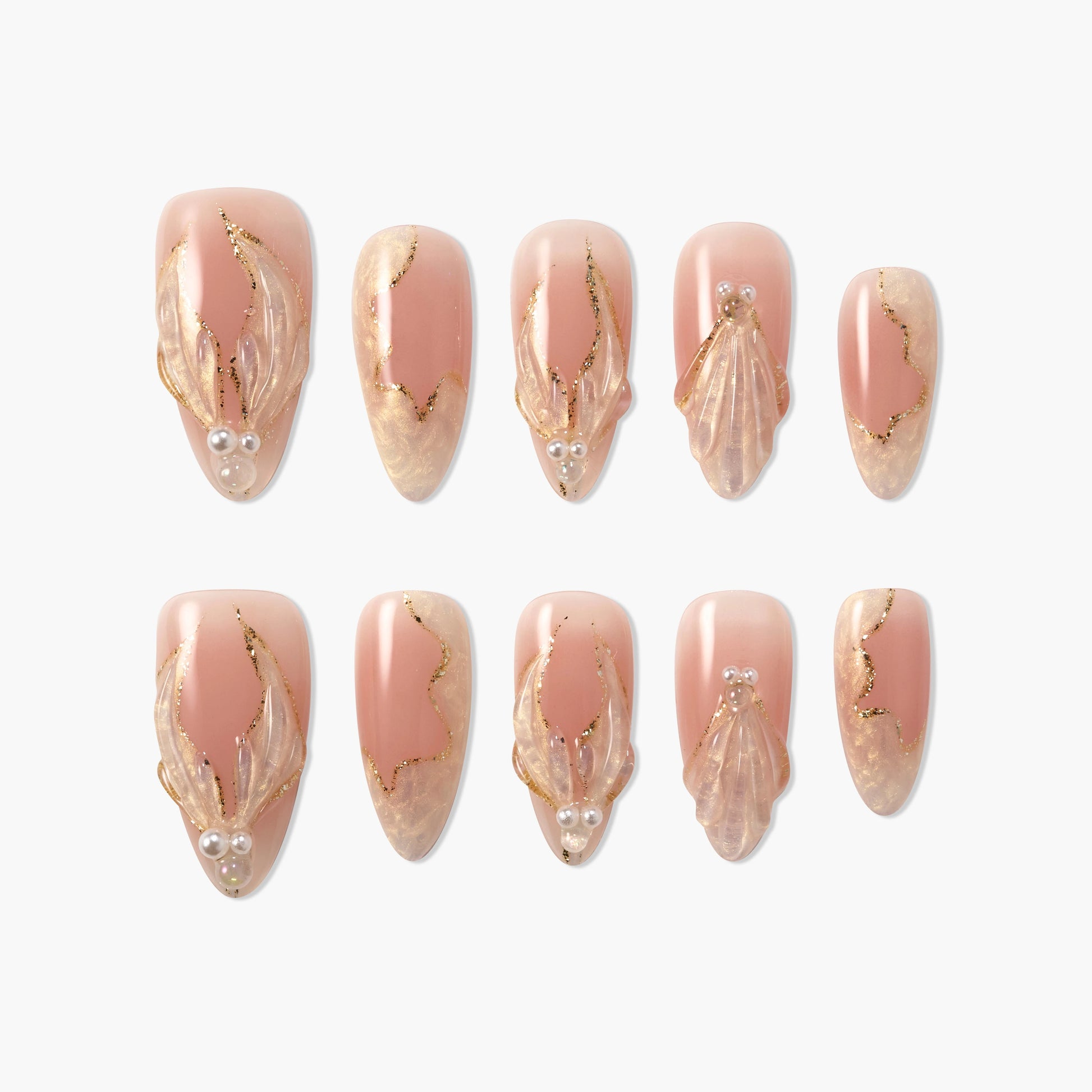 Golden Shell Muse Emily’s Nail
