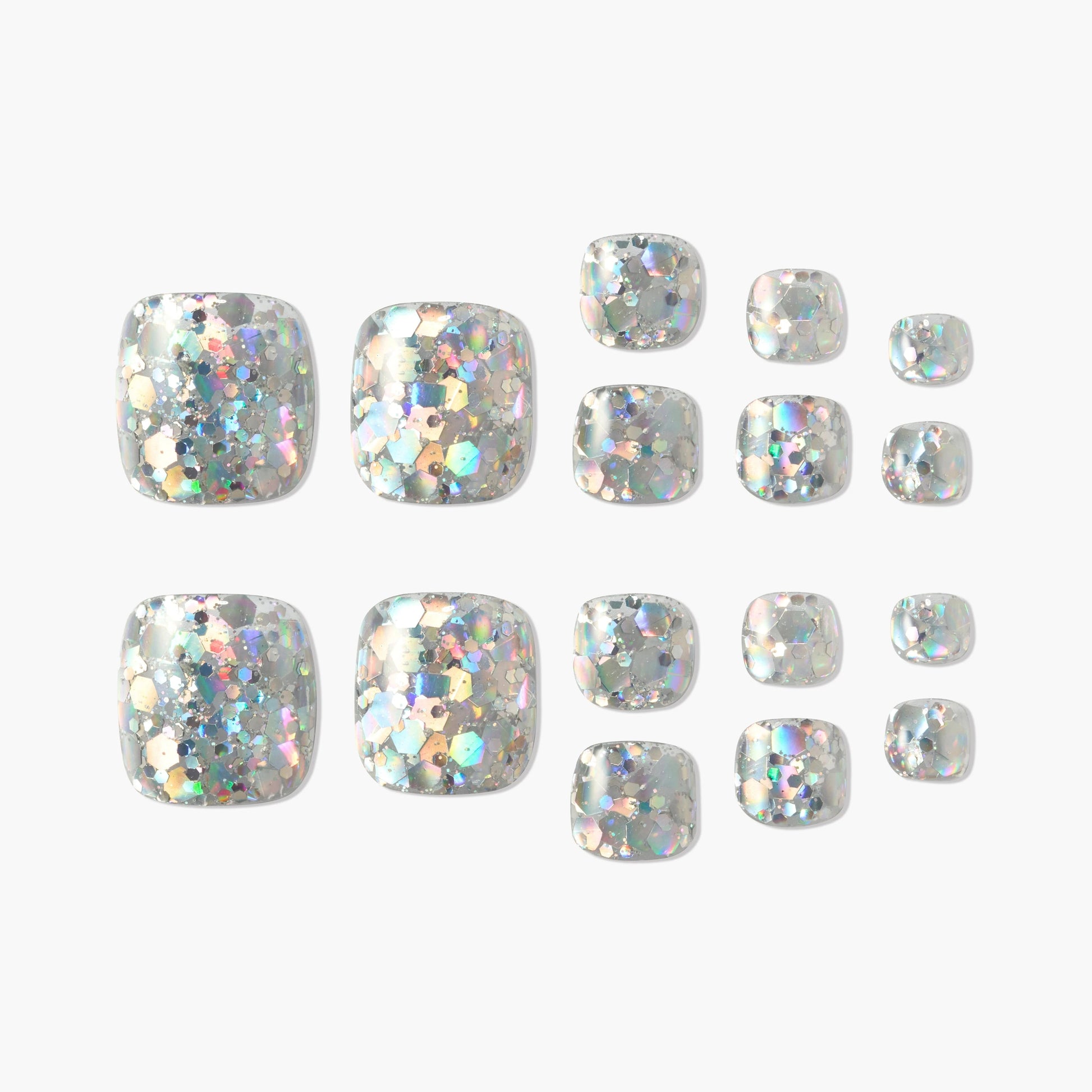 Holographic Sparkle Toes（副本） Emily’s Nail