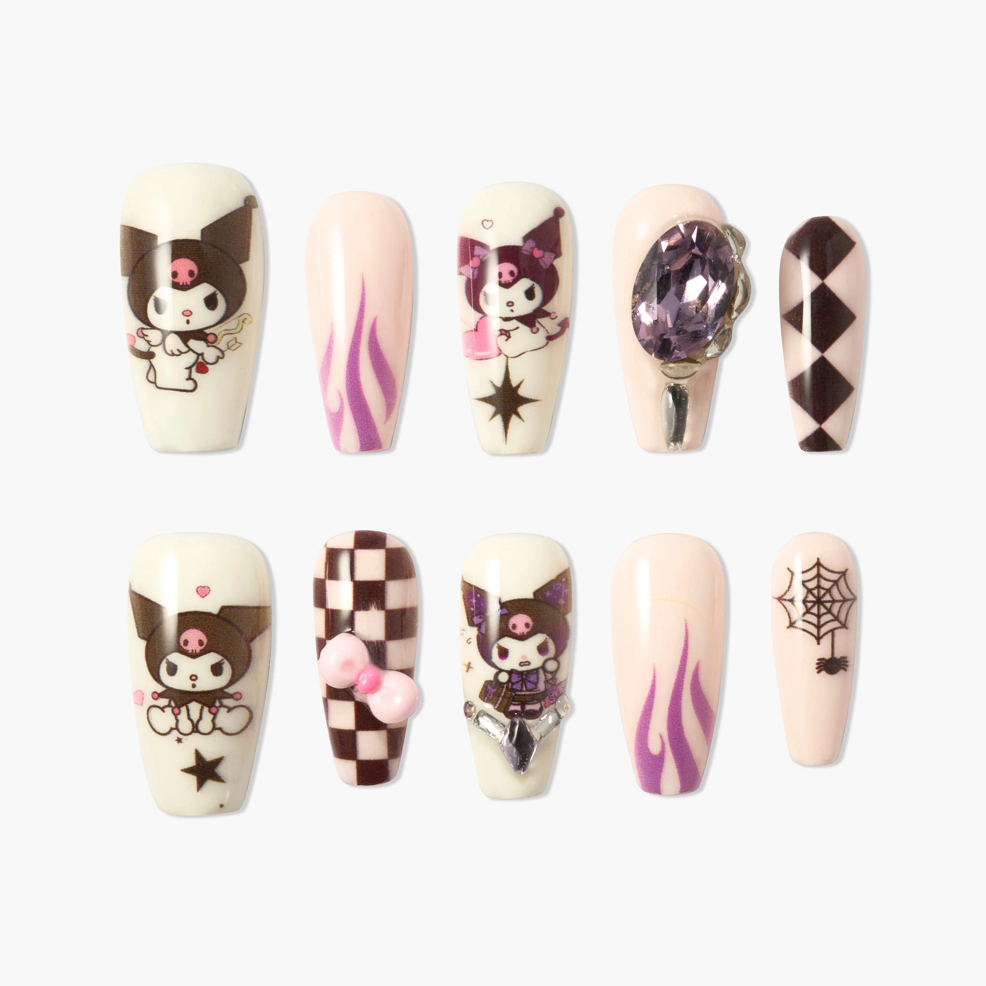 Kuromi Emily’s Nail