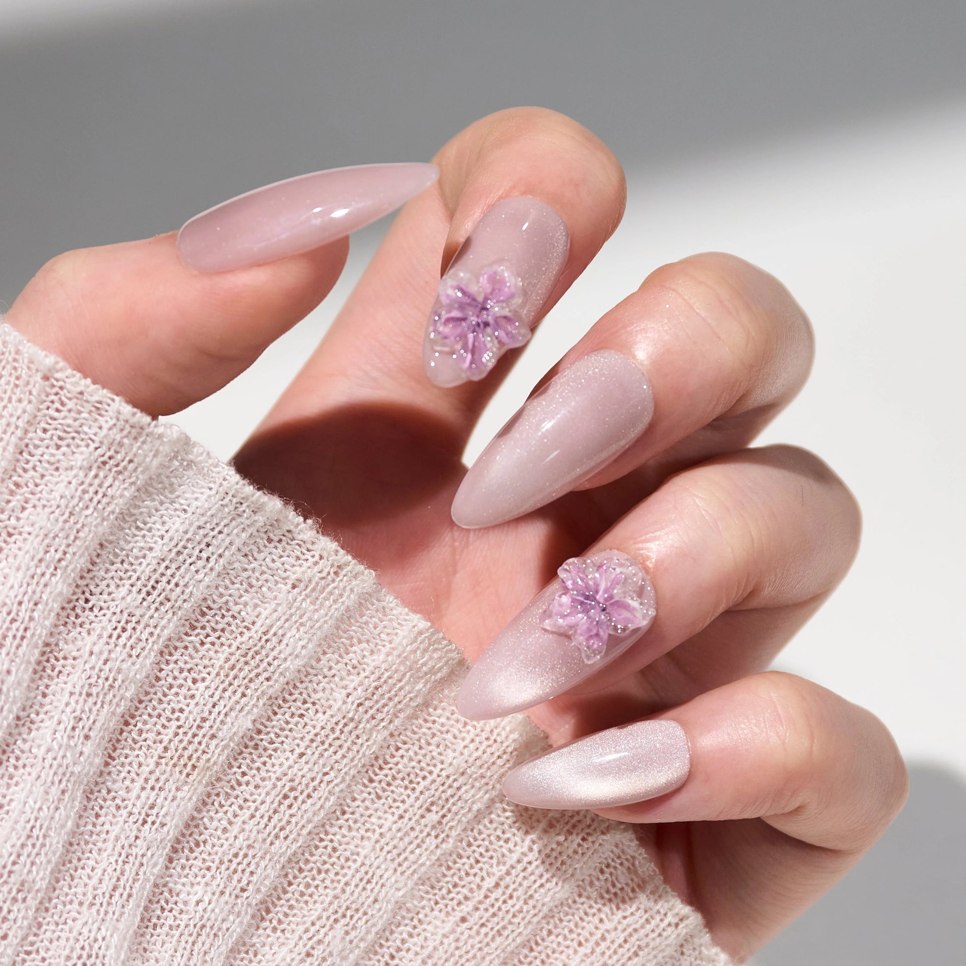 Lavender Bloom Emily’s Nail