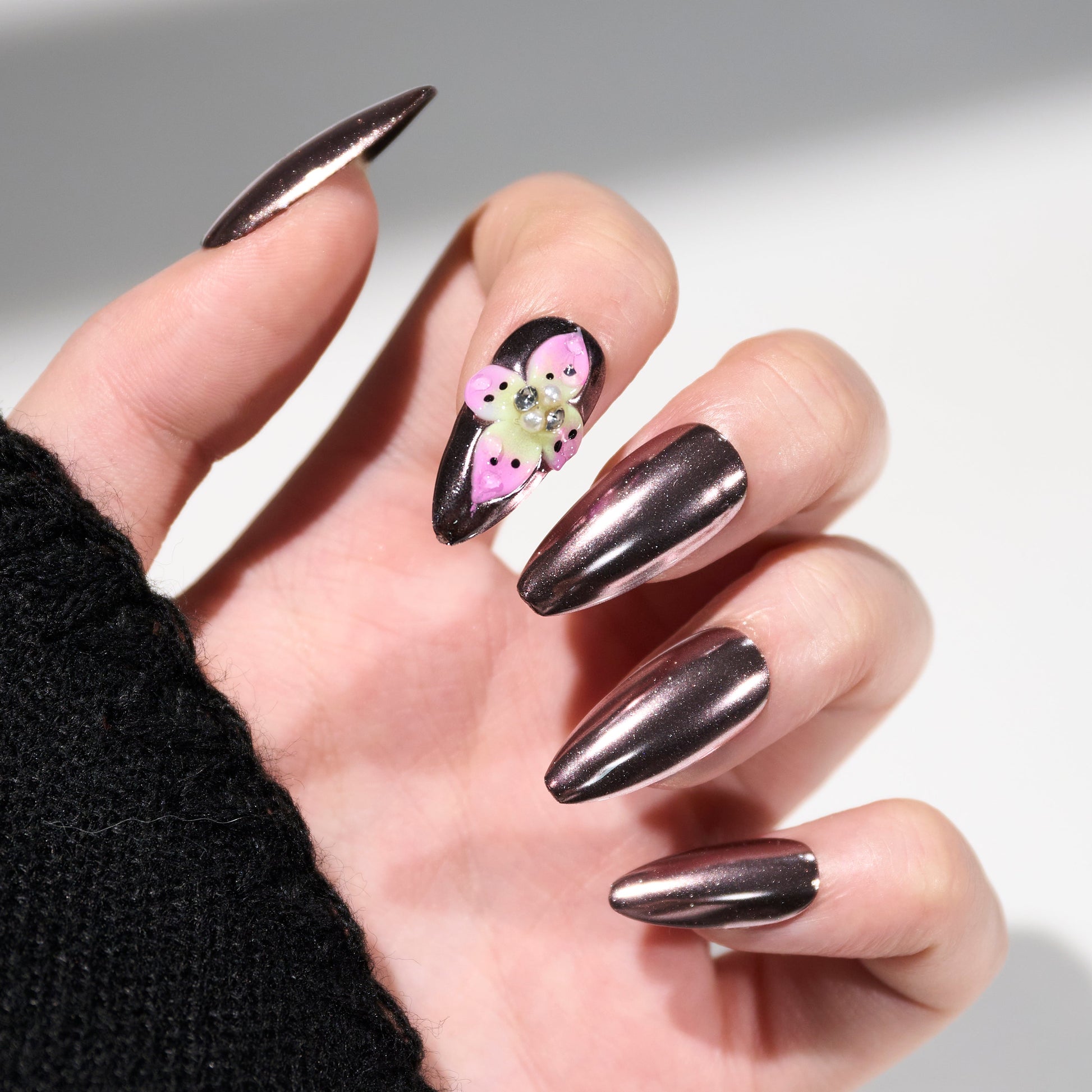 Lunar Bloom Pink Emily’s Nail