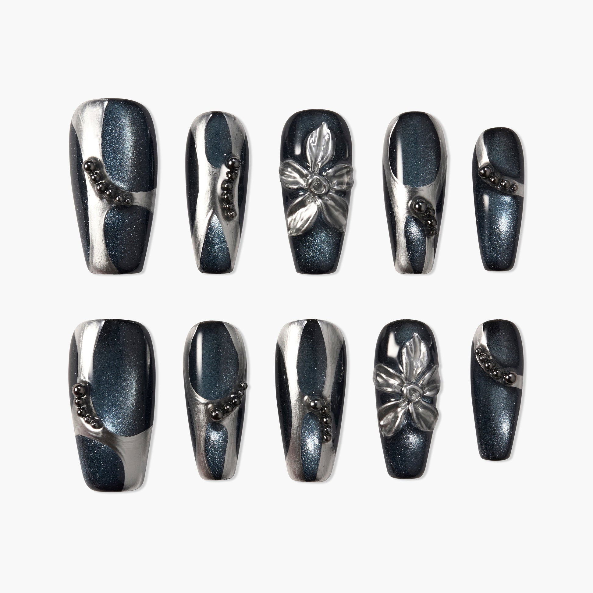 Midnight Alloy (Coffin) Emily’s Nail