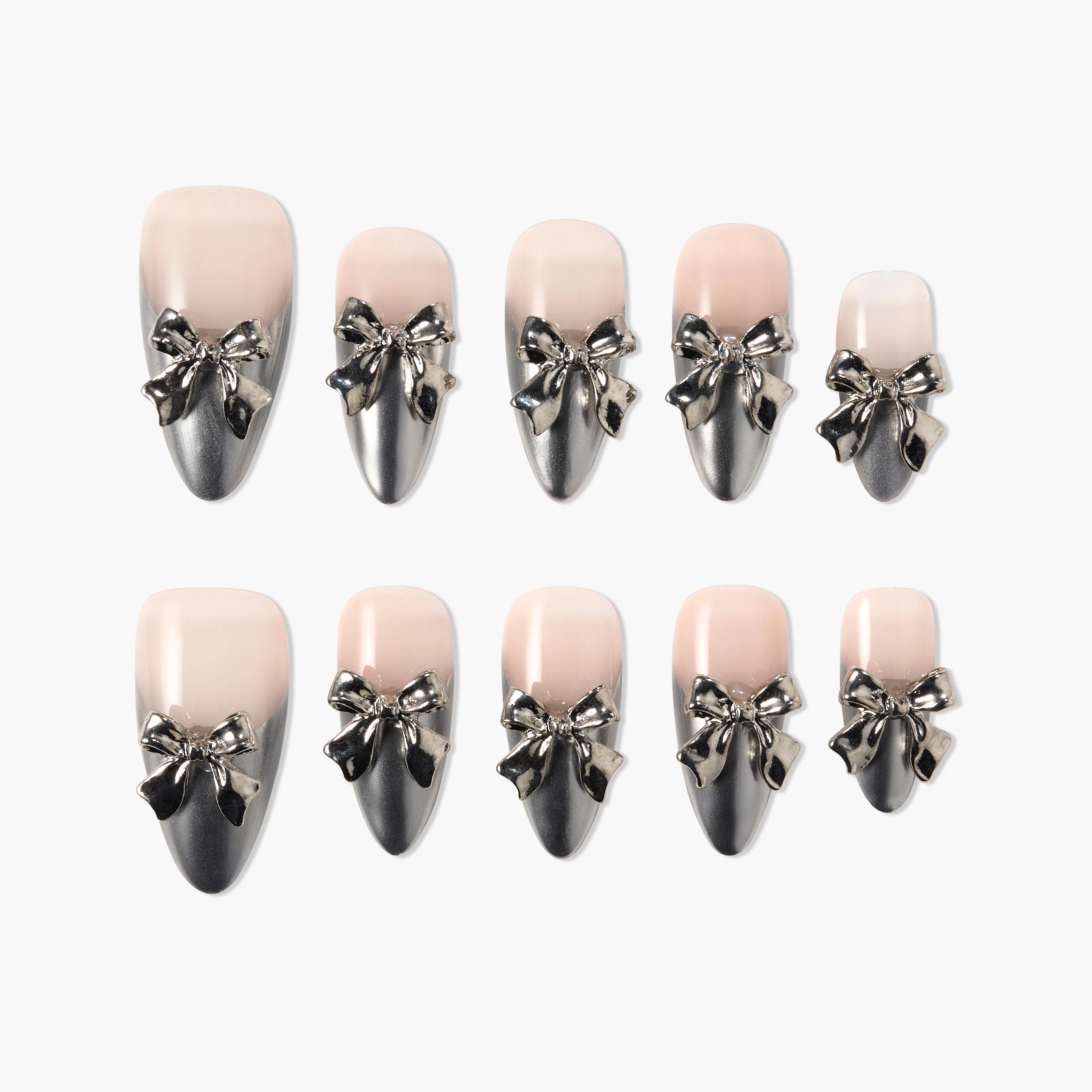 Midnight Bow Emily’s Nail