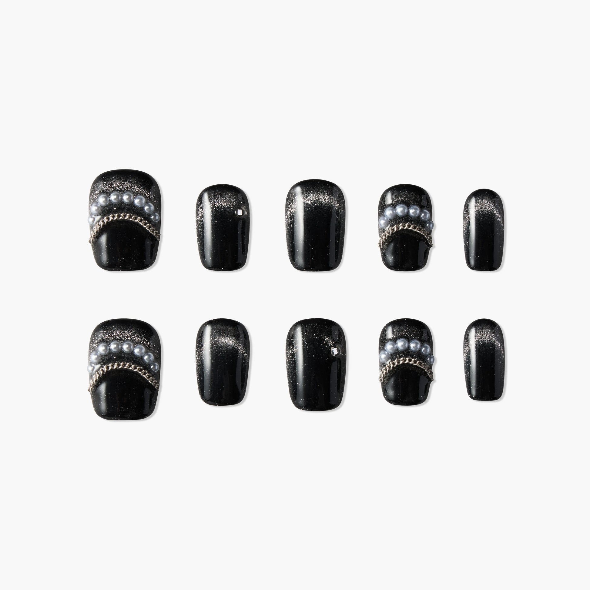 Midnight Glamour Emily's Nail