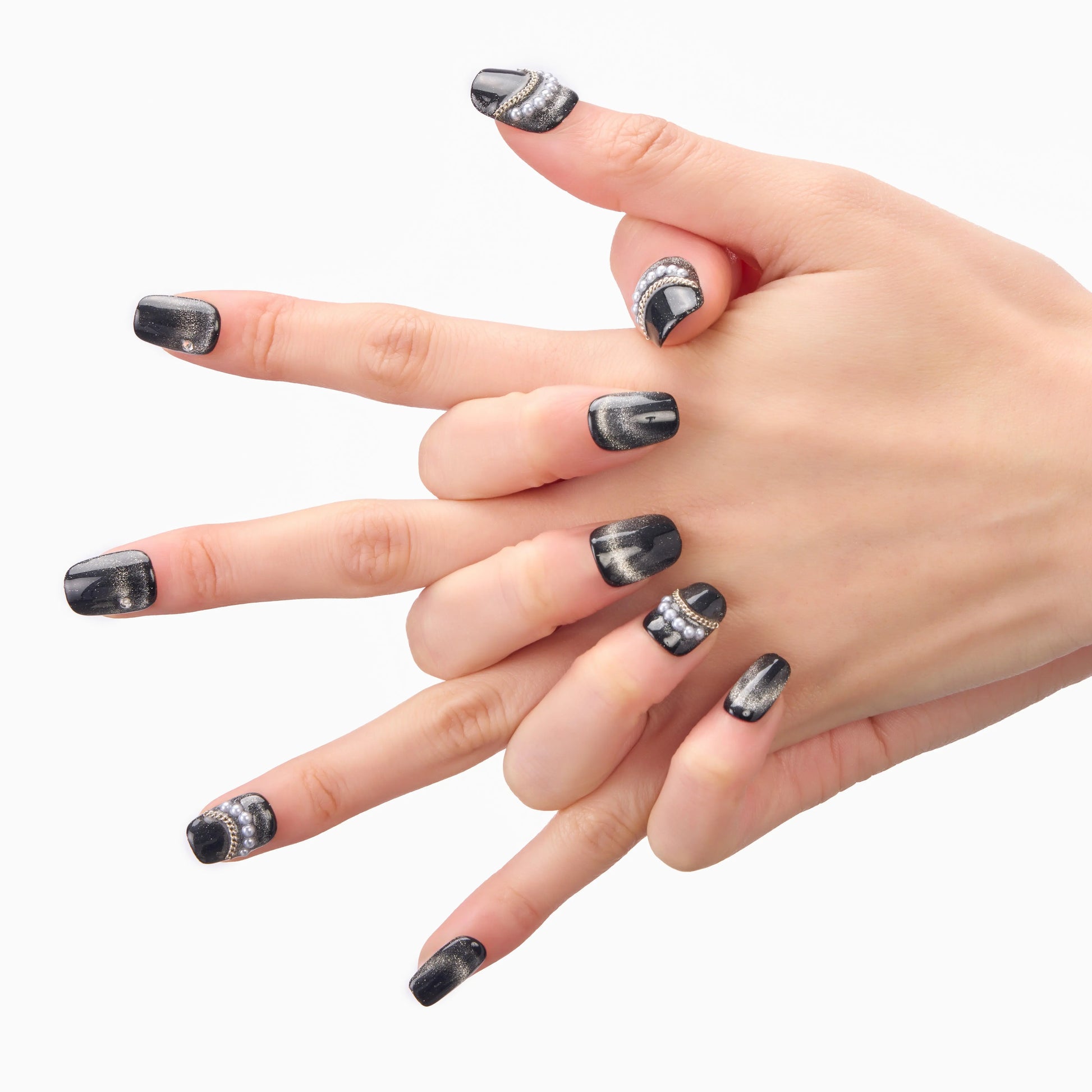 Midnight Glamour Emily's Nail