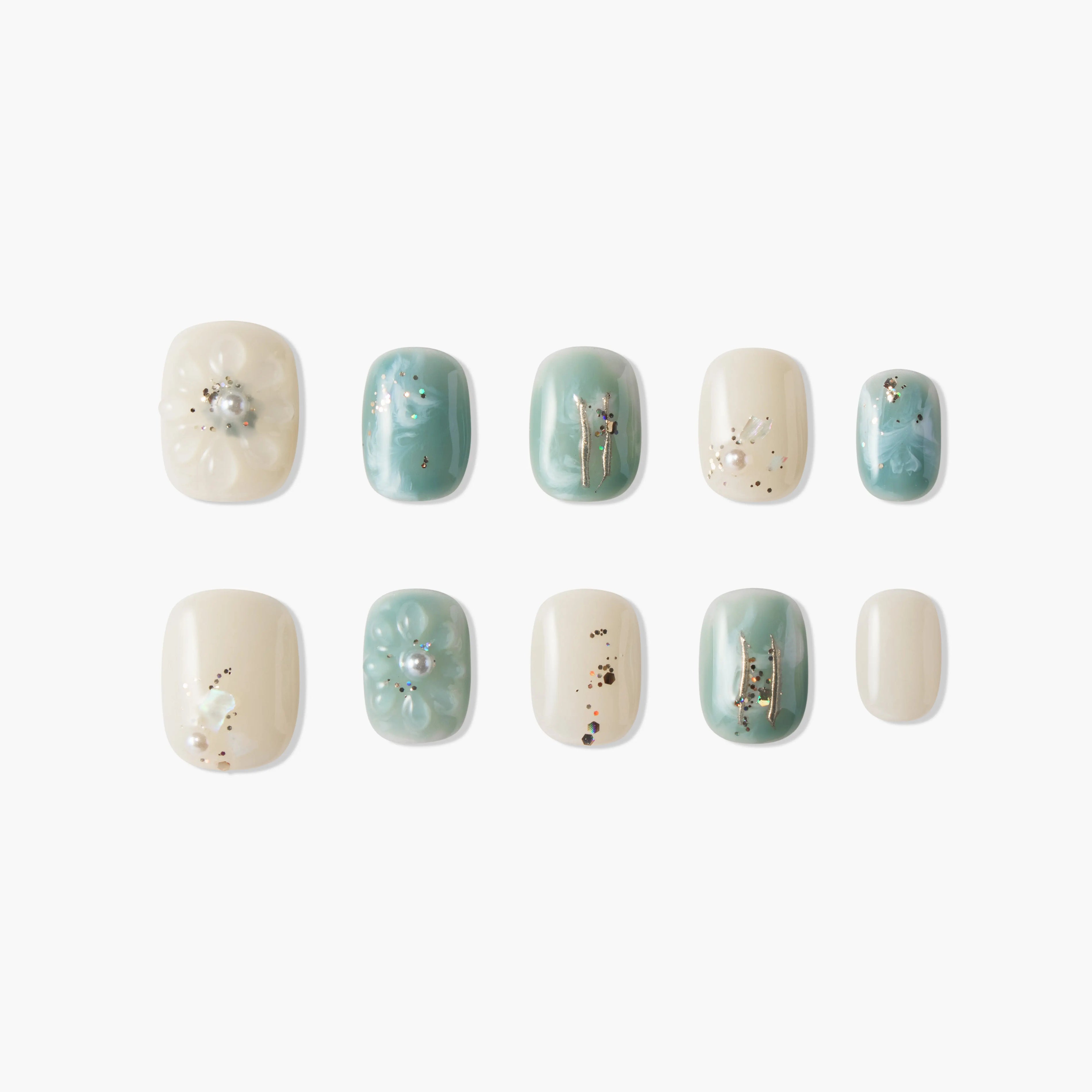 Misty Green Emily's Nail