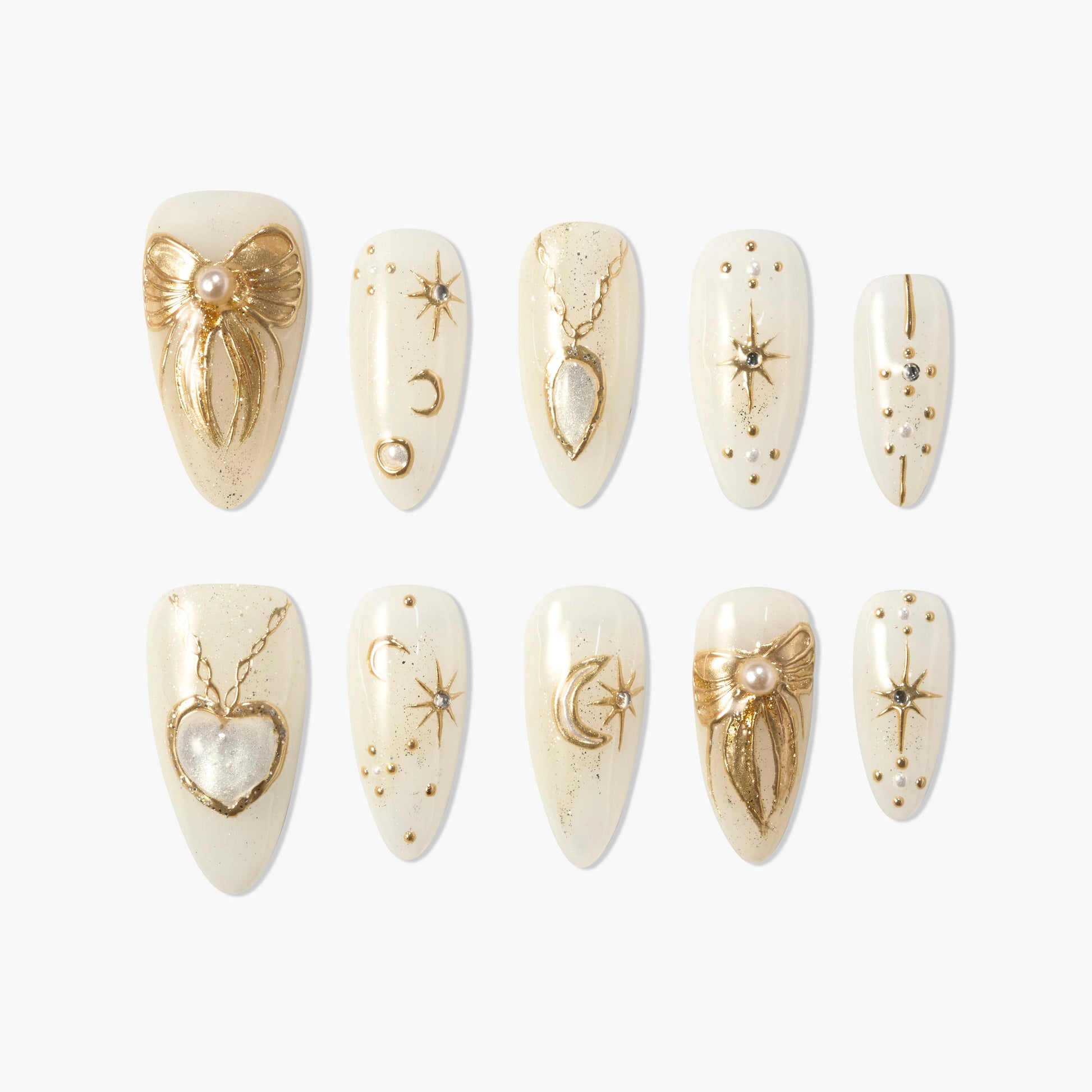 Moonlit Charm Emily’s Nail