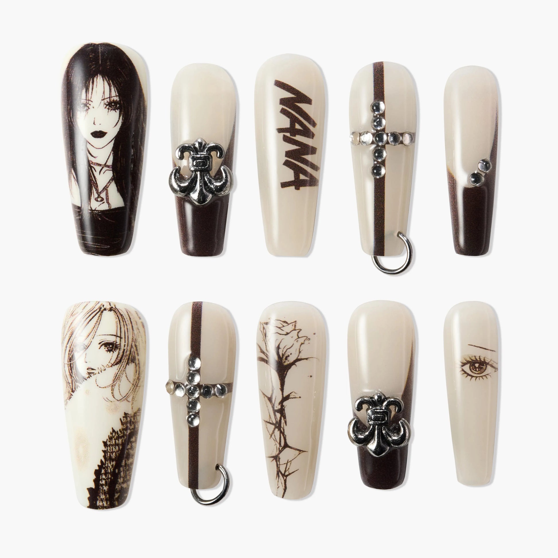 NANA Minimal Gothic Series Emily’s Nail