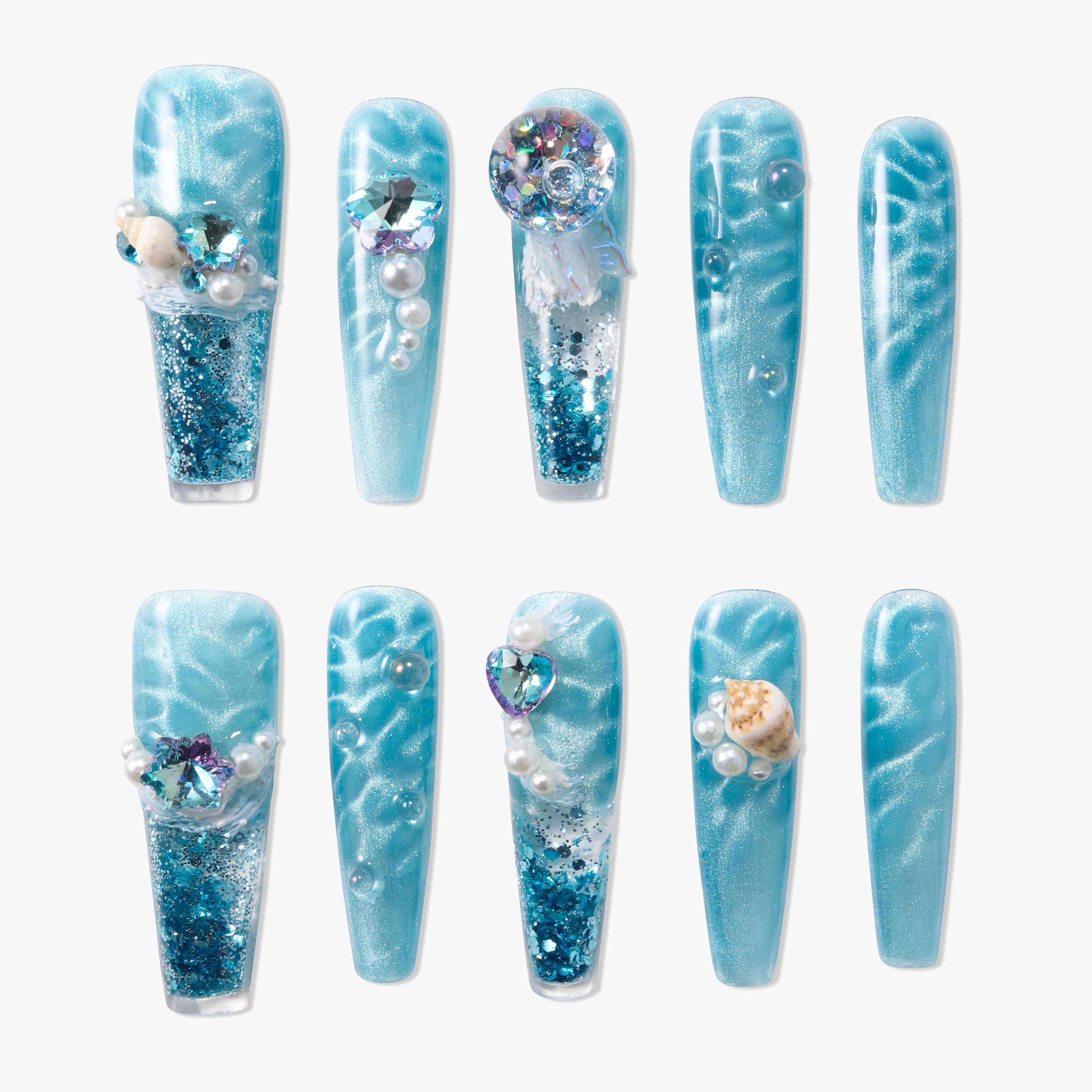 Ocean Heart Tide Emily’s Nail