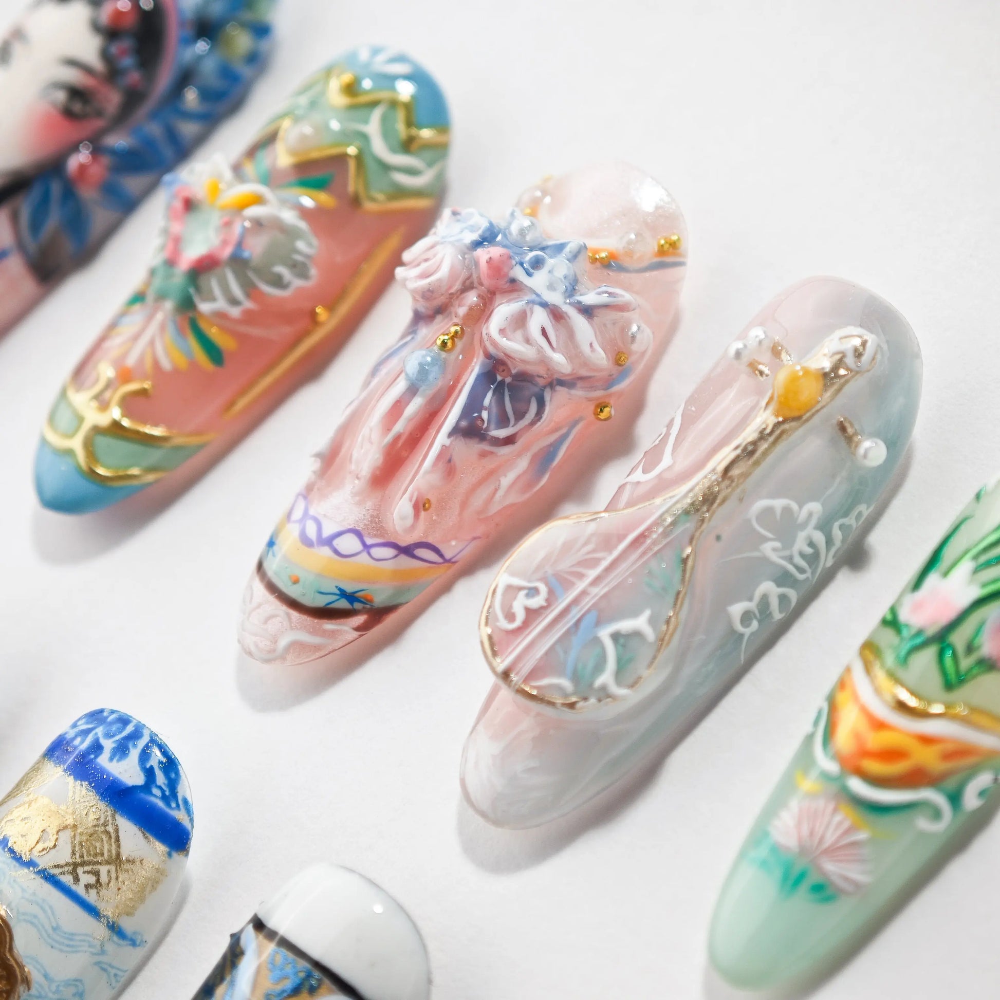 Oriental Elegance Emily’s Nail